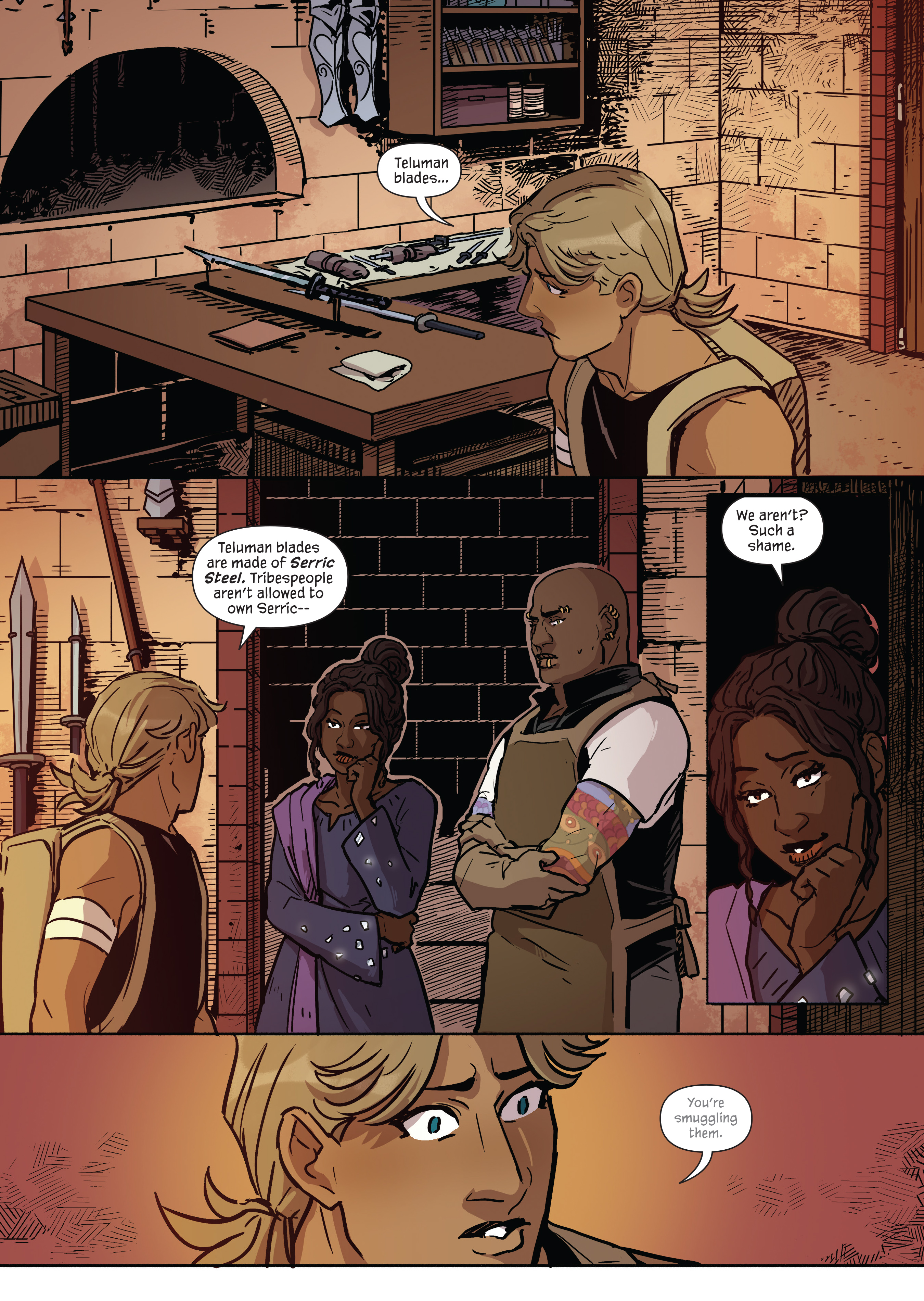 A Spark Within the Forge: An Ember in the Ashes (2022) issue 1 - Page 73