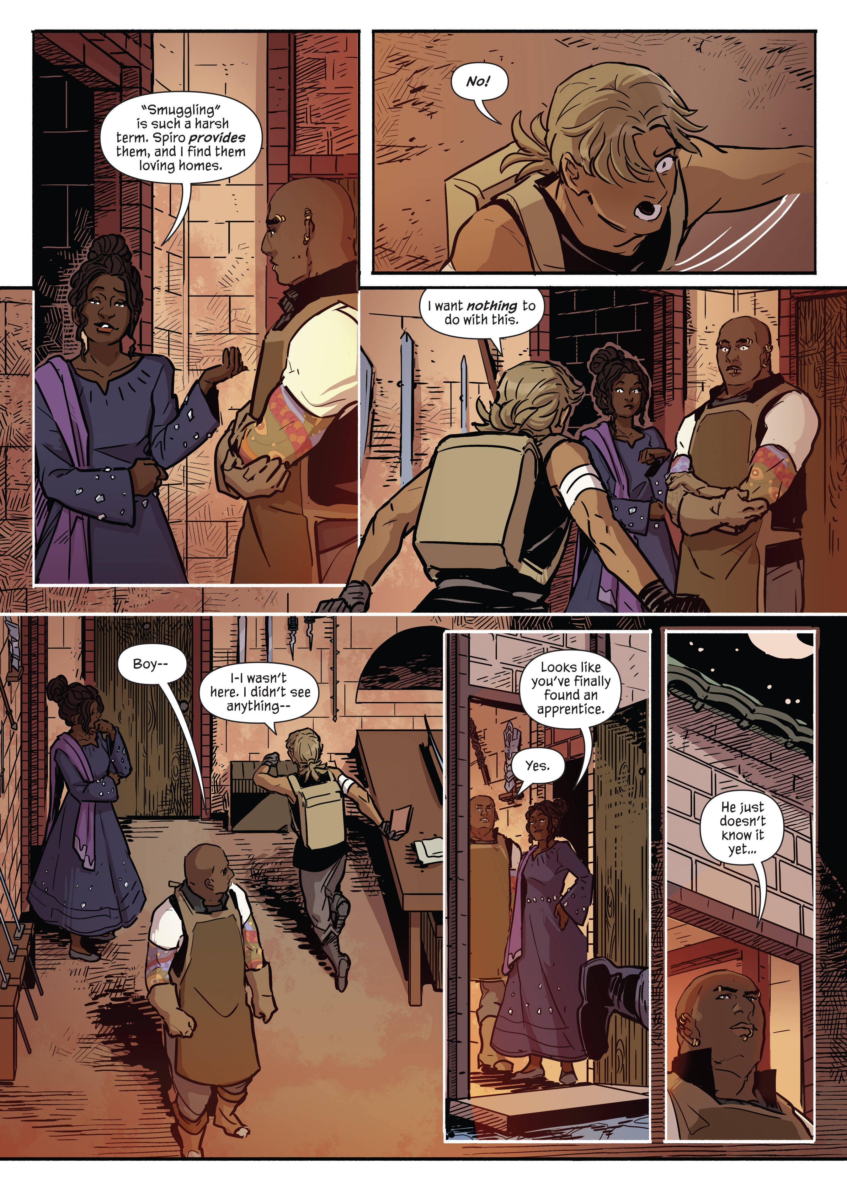 A Spark Within the Forge: An Ember in the Ashes (2022) issue 1 - Page 74