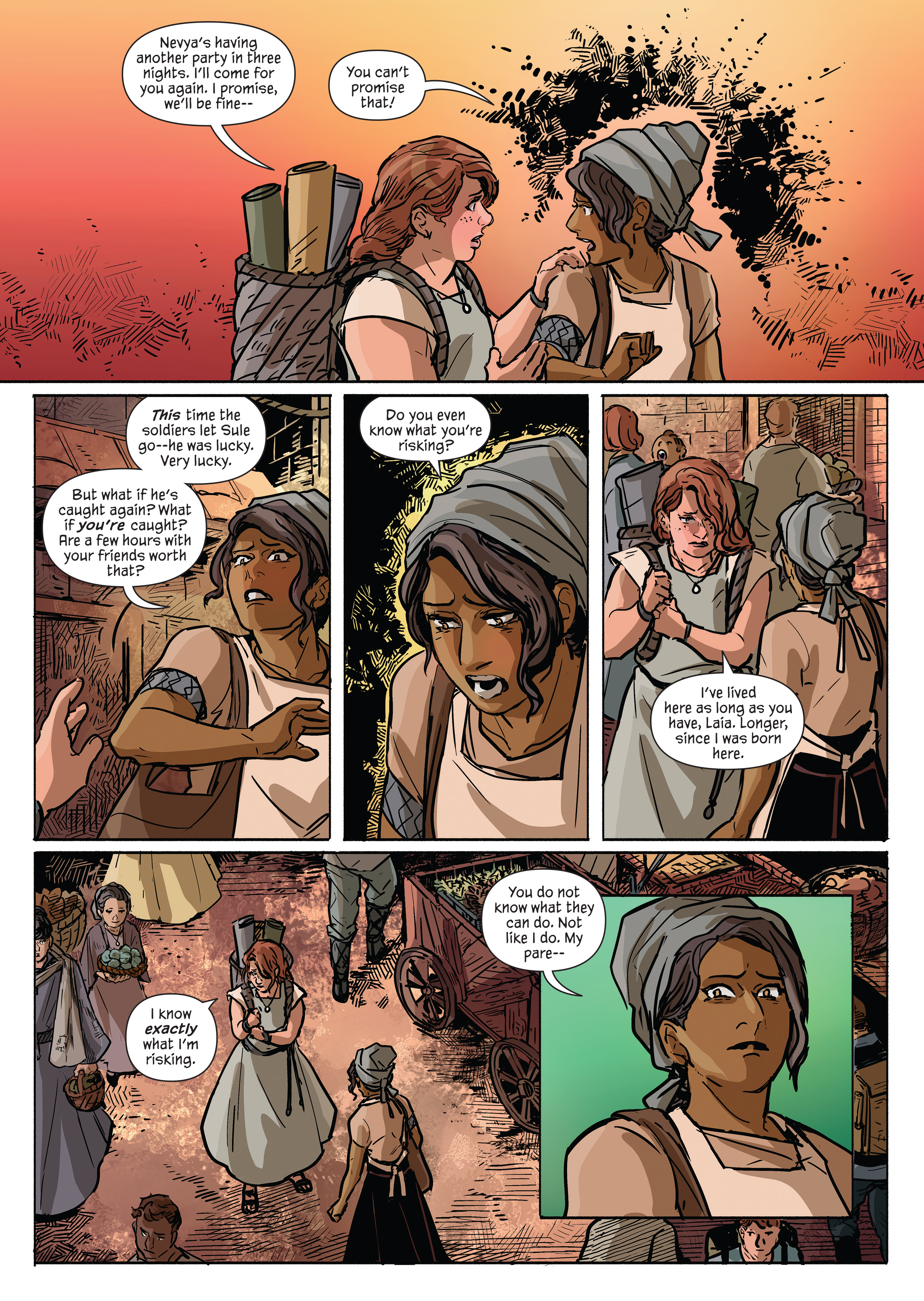 A Spark Within the Forge: An Ember in the Ashes (2022) issue 1 - Page 84