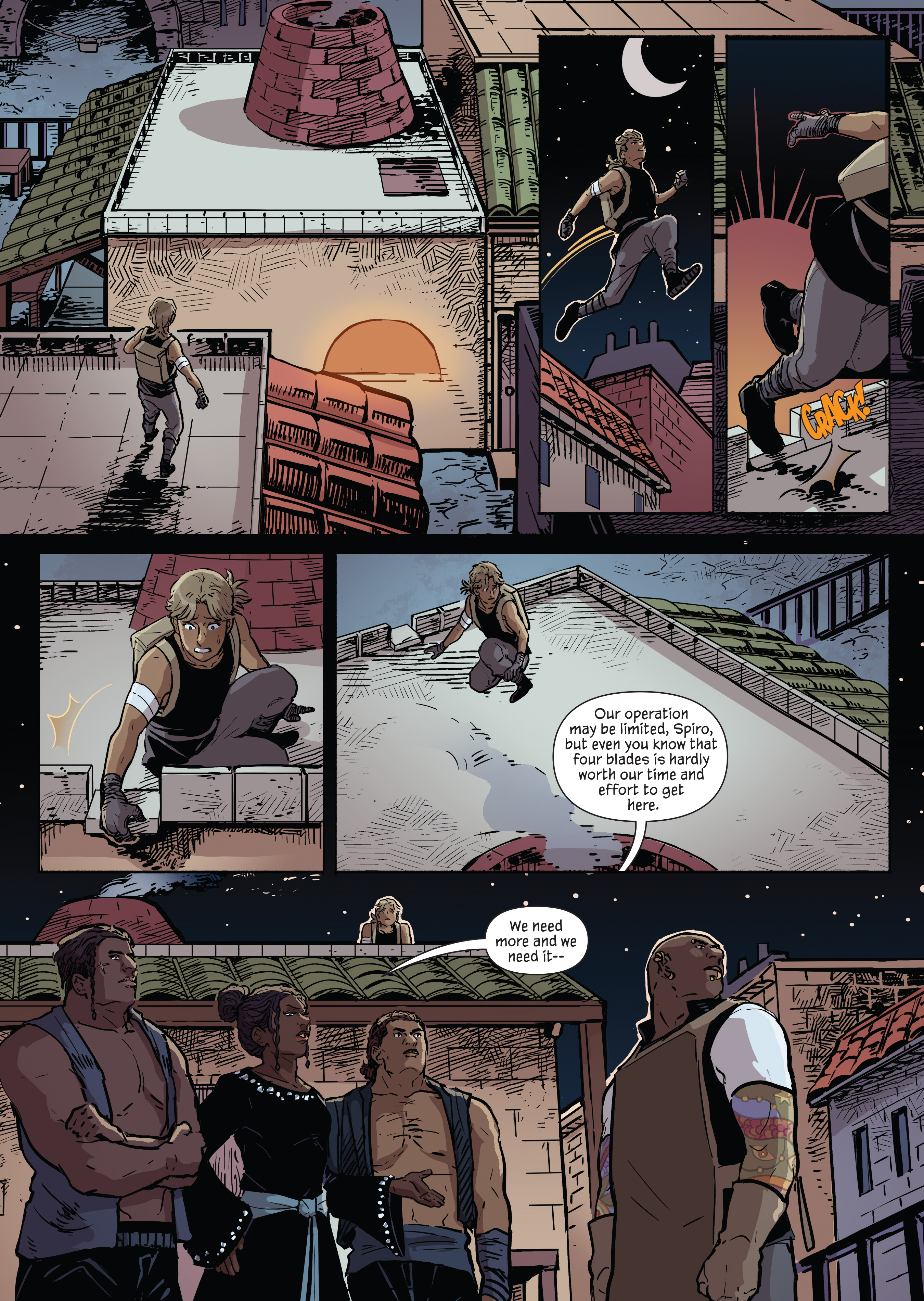 A Spark Within the Forge: An Ember in the Ashes (2022) issue 1 - Page 93