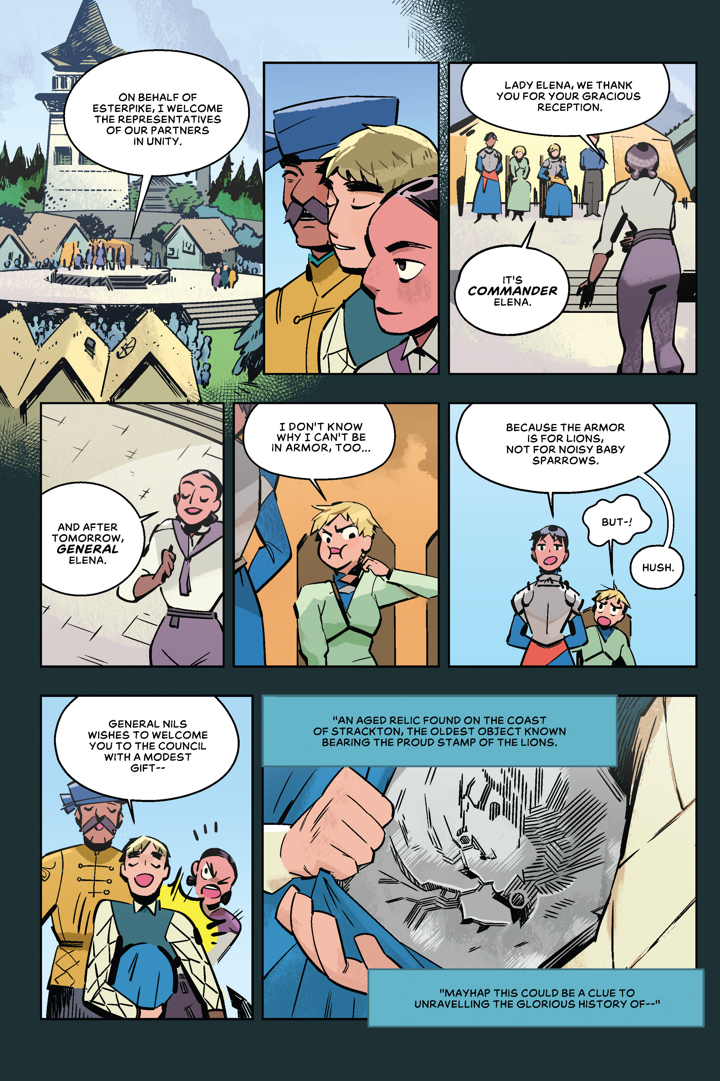 <{ $series->title }} issue 1 - Page 17