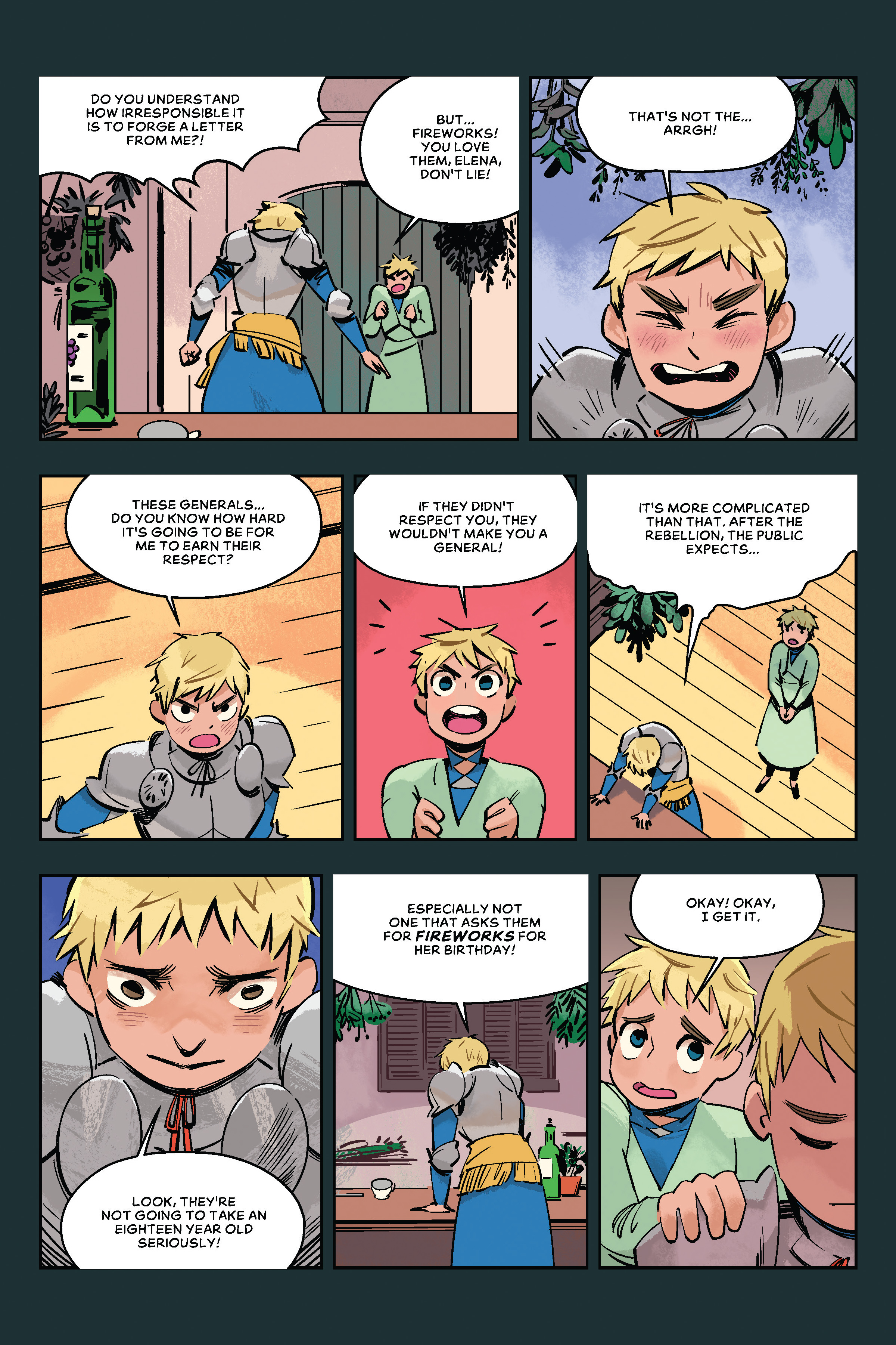 <{ $series->title }} issue 1 - Page 21