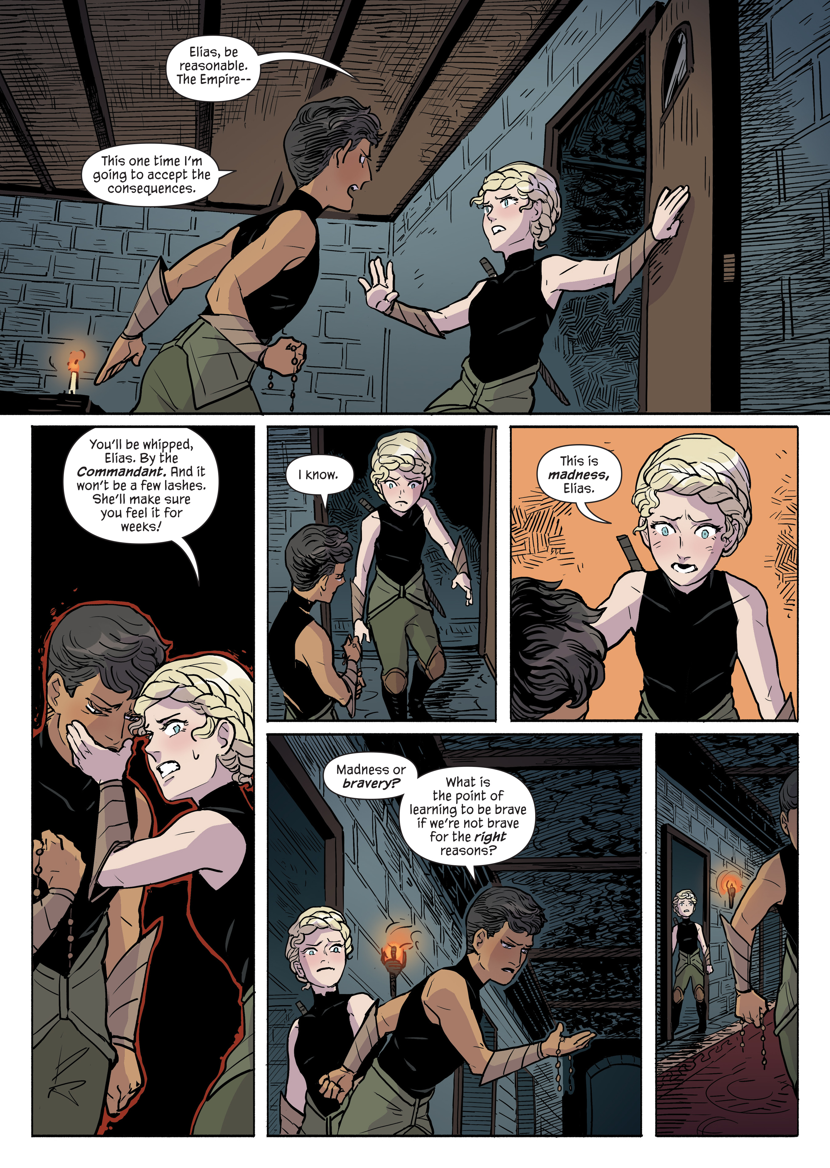 A Thief Among the Trees: An Ember in the Ashes (2020) issue 1 - Page 132