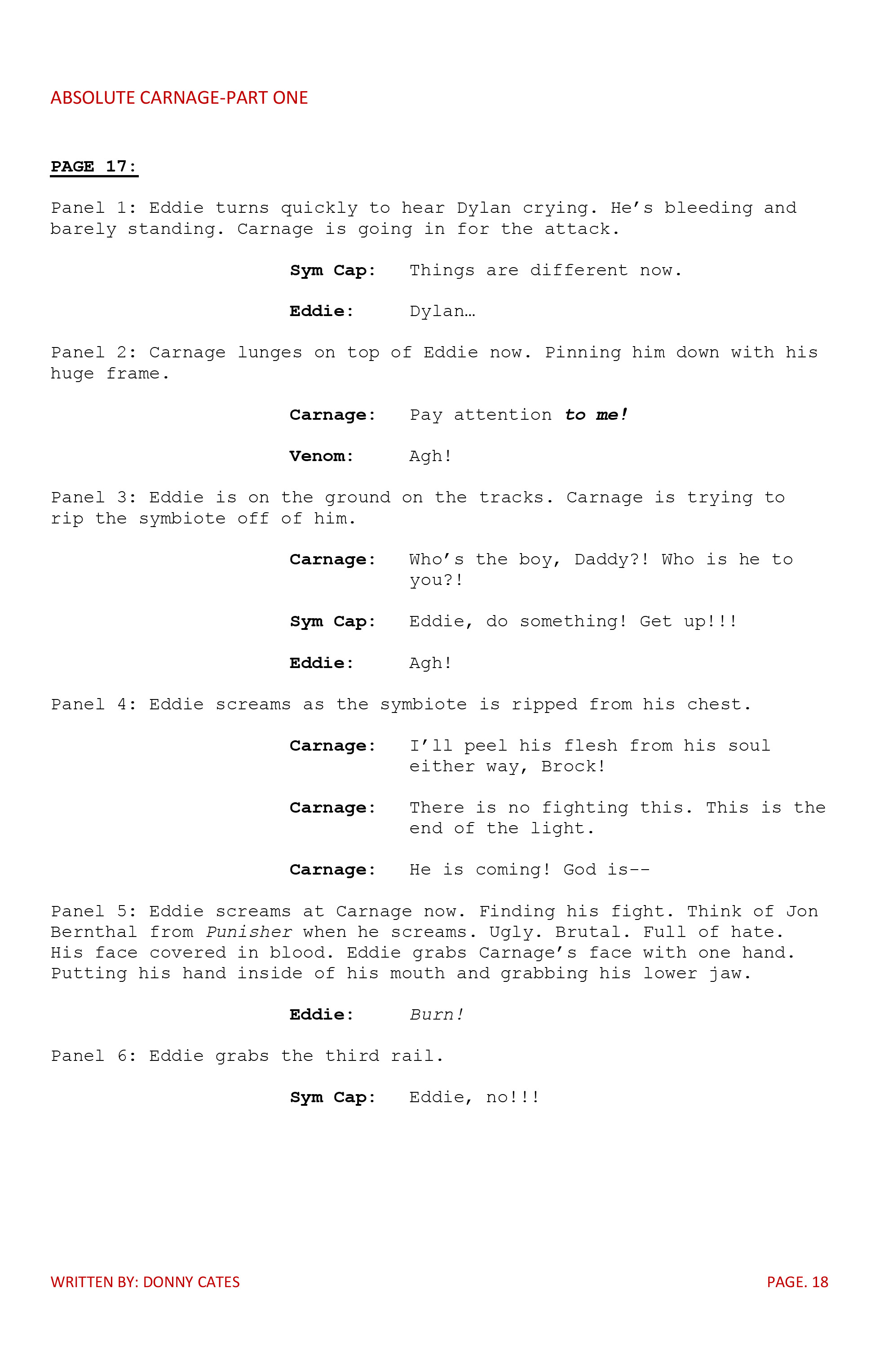 <{ $series->title }} issue Director's Cut 1 - Page 99