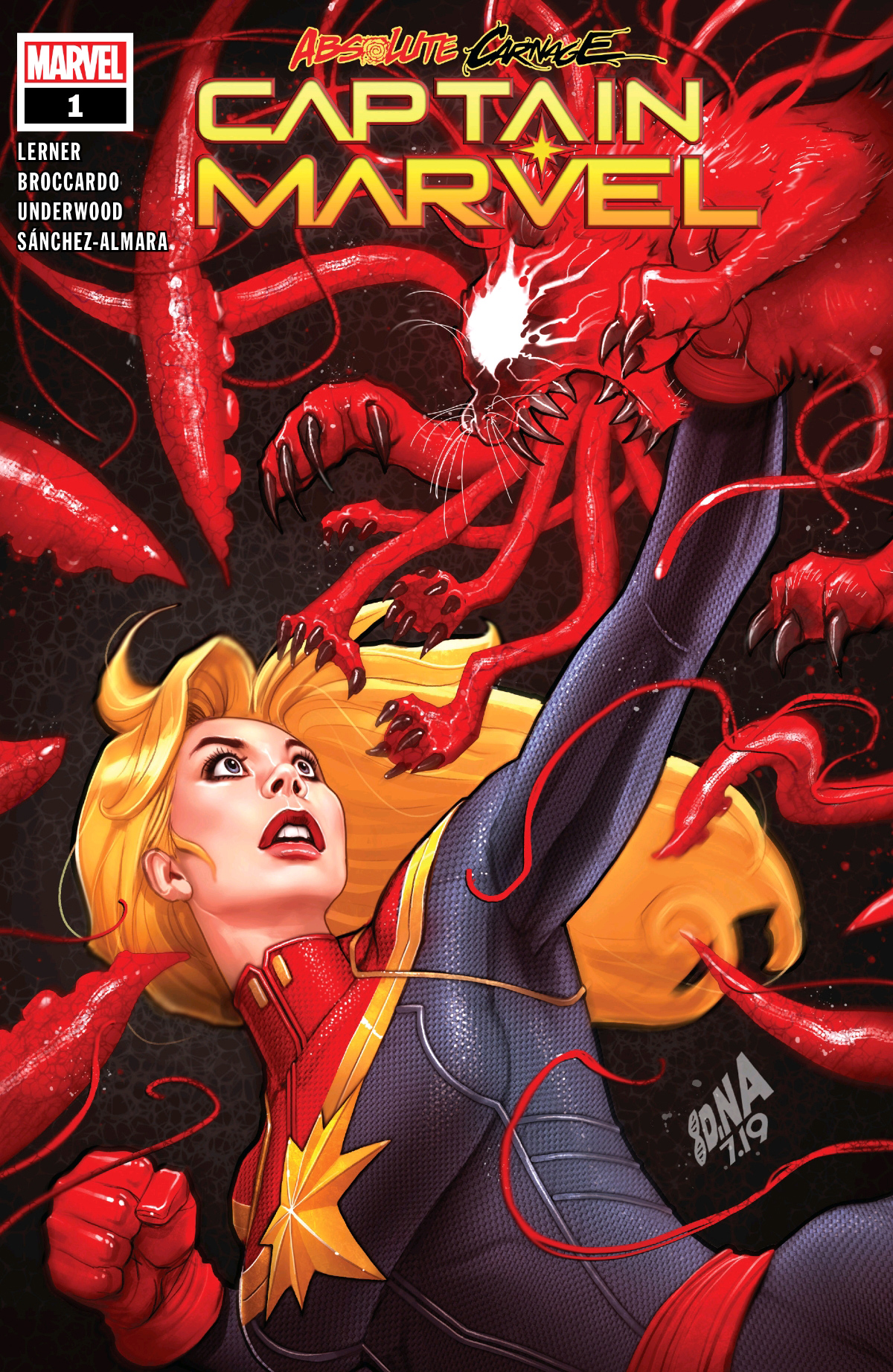 Absolute Carnage: Captain Marvel (2019): Chapter 1 - Page 1