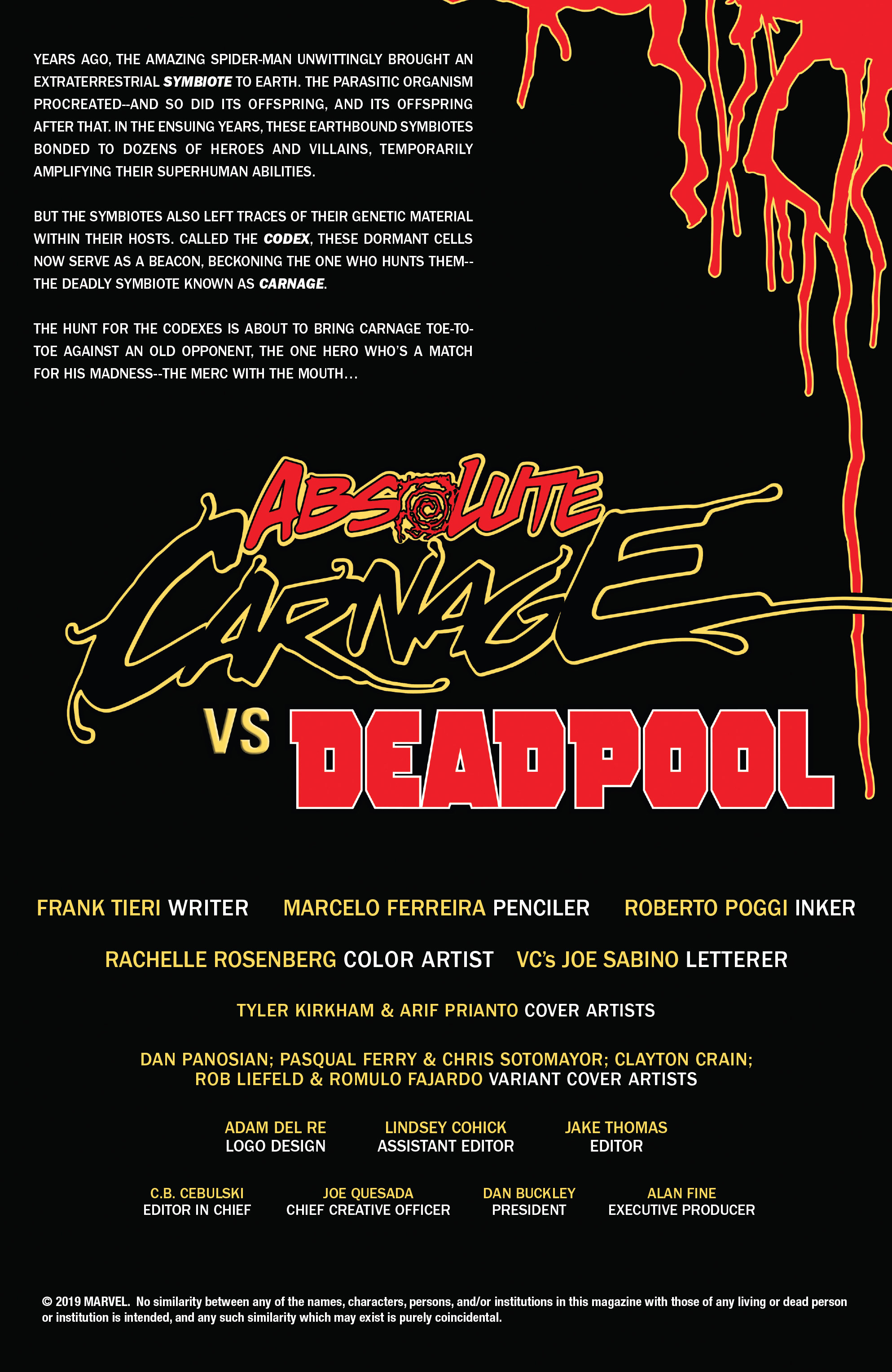 Absolute Carnage vs. Deadpool (2019): Chapter 1 - Page 2