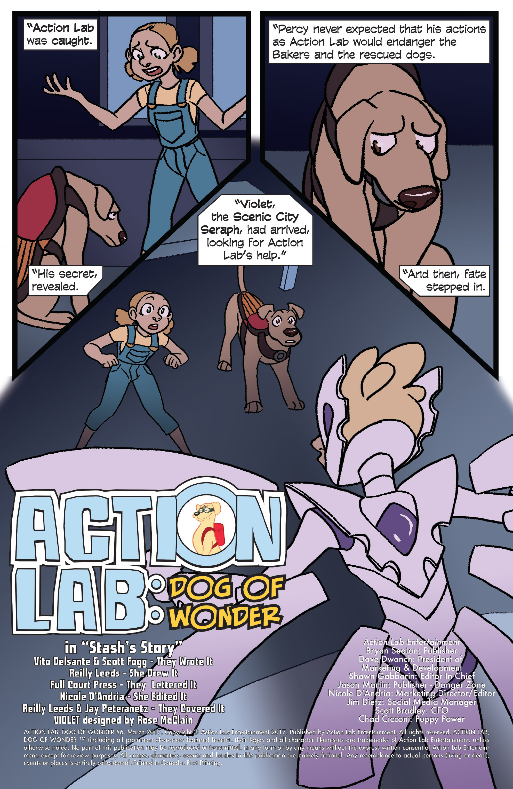 Action Lab: Dog of Wonder (2016-) issue 6 - Page 3