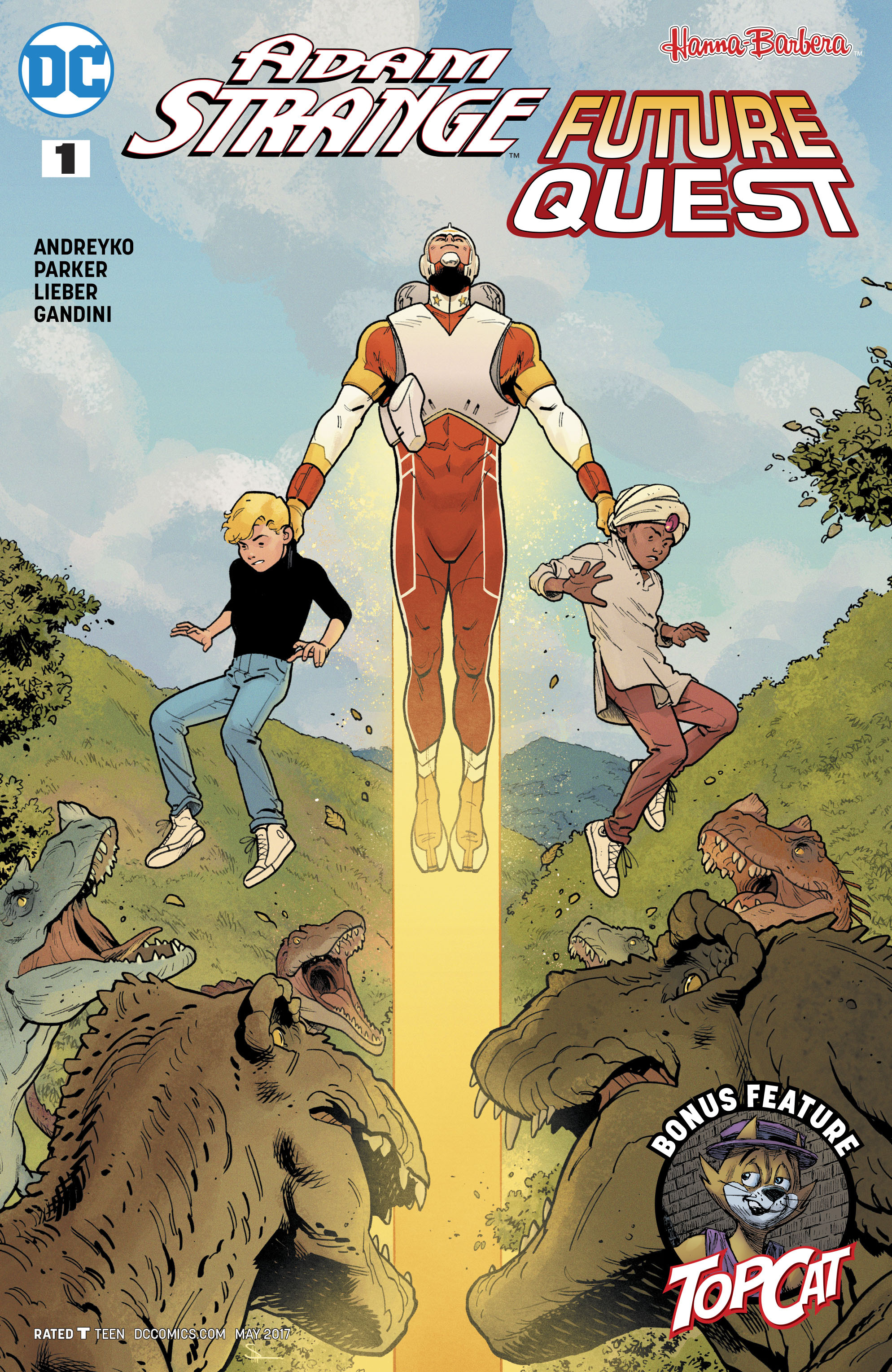 Adam Strange/Future Quest Special (2017): Chapter 1 - Page 1