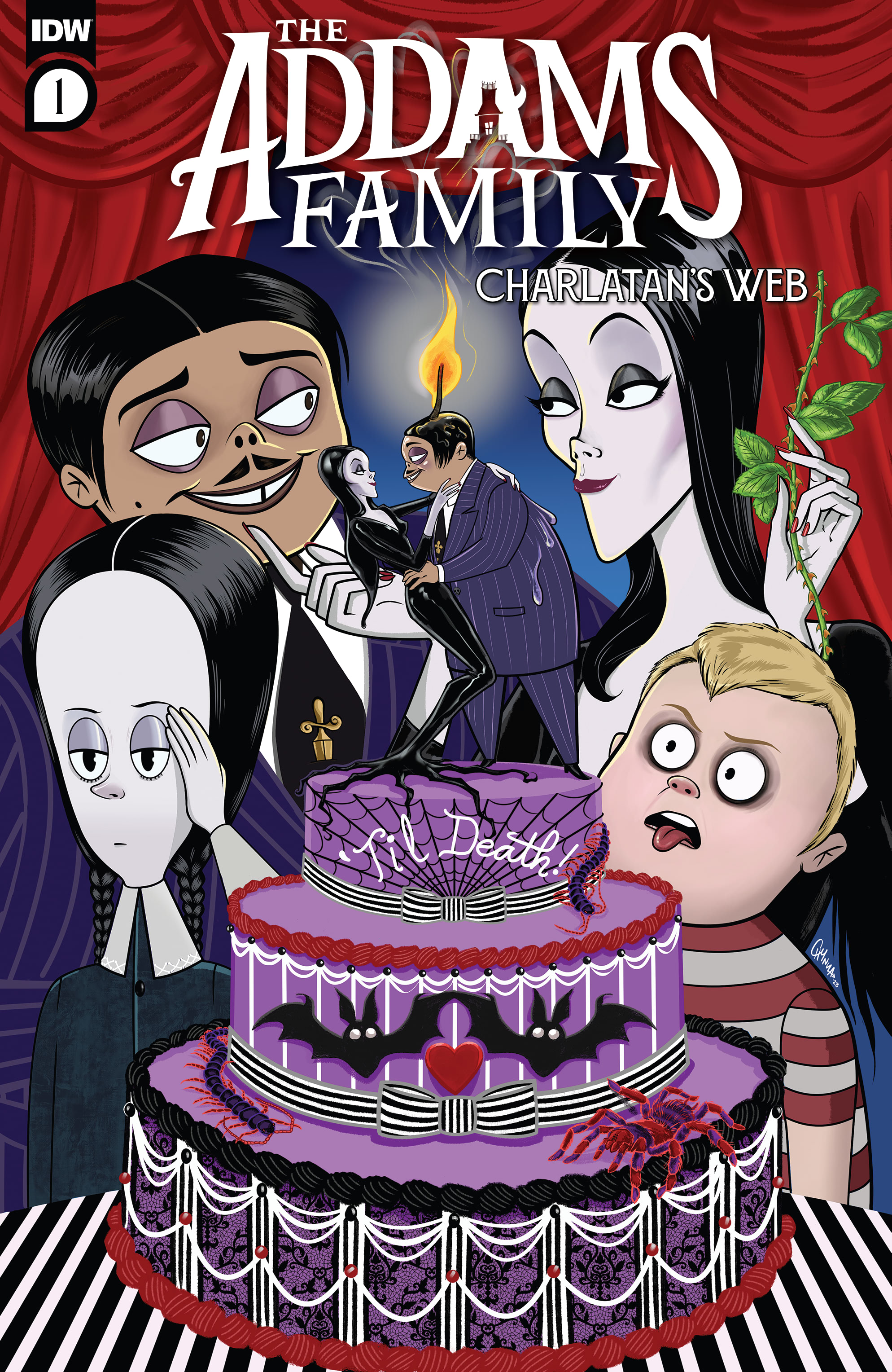 Addams Family: Charlatan's Web (2023-): Chapter 1 - Page 1