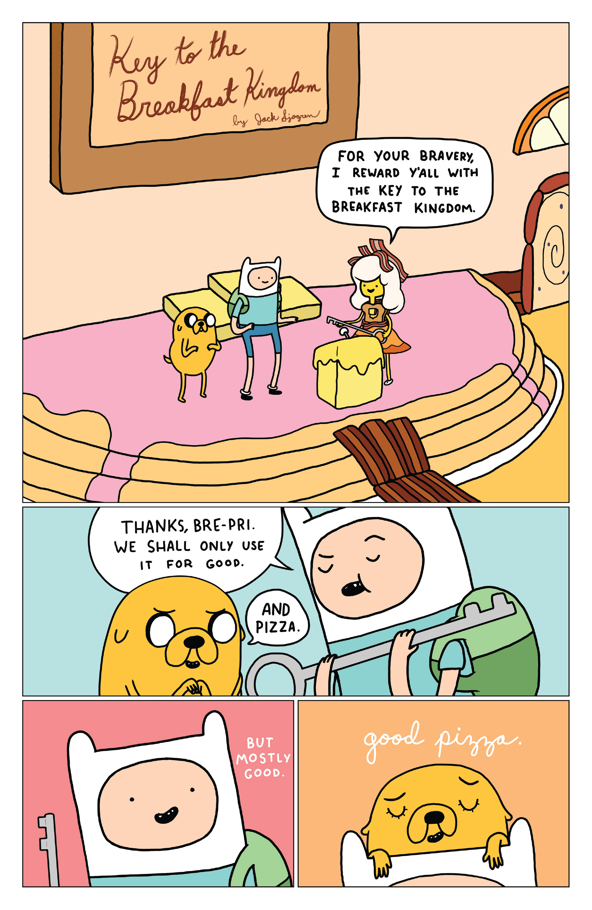 Adventure Time Comics Chapter Page