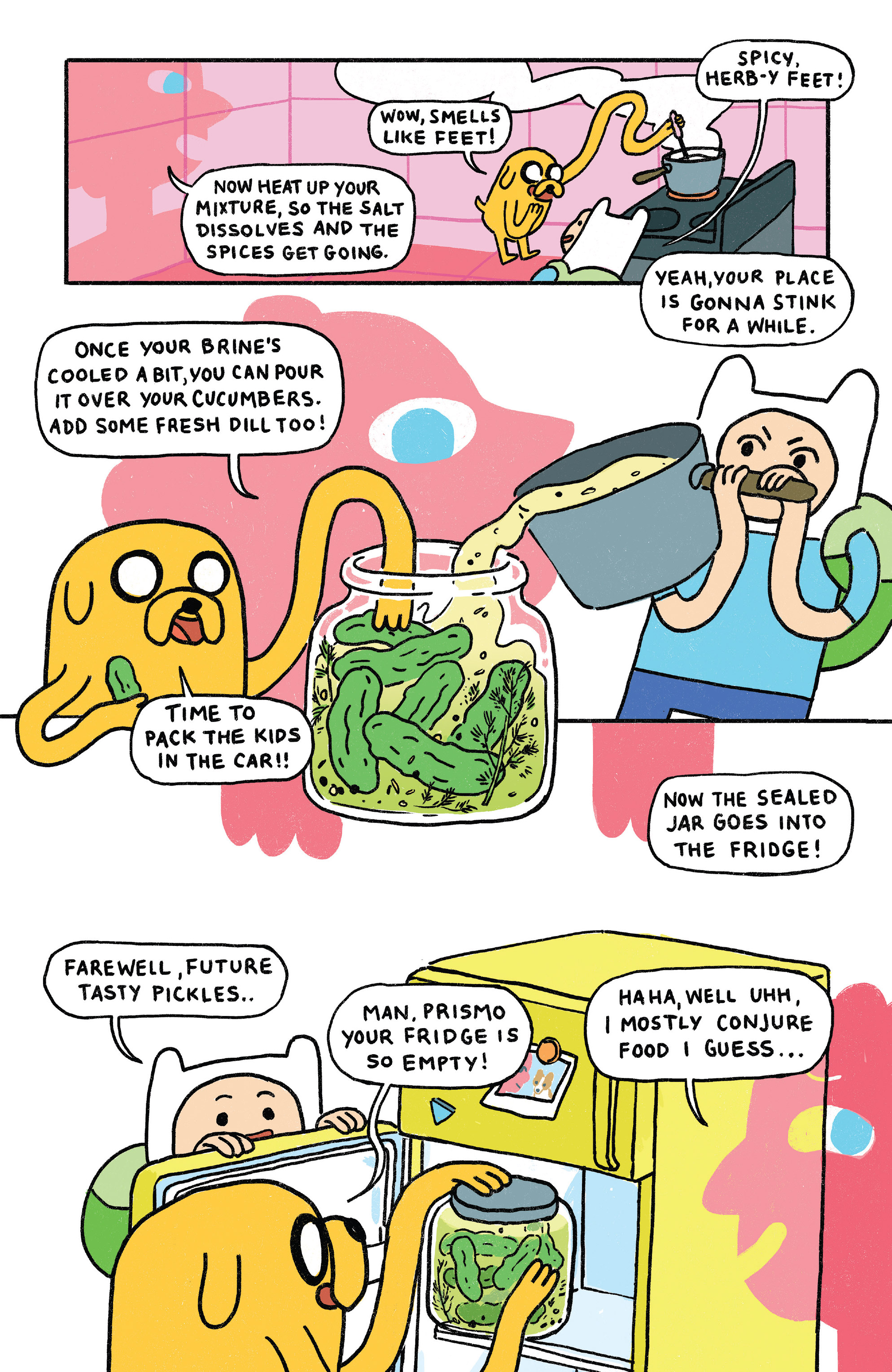 Adventure Time Comics Chapter Page