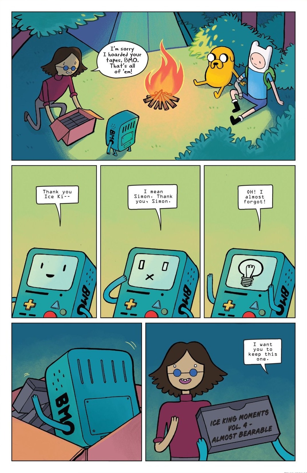 Adventure Time Marcy Simon Chapter Page