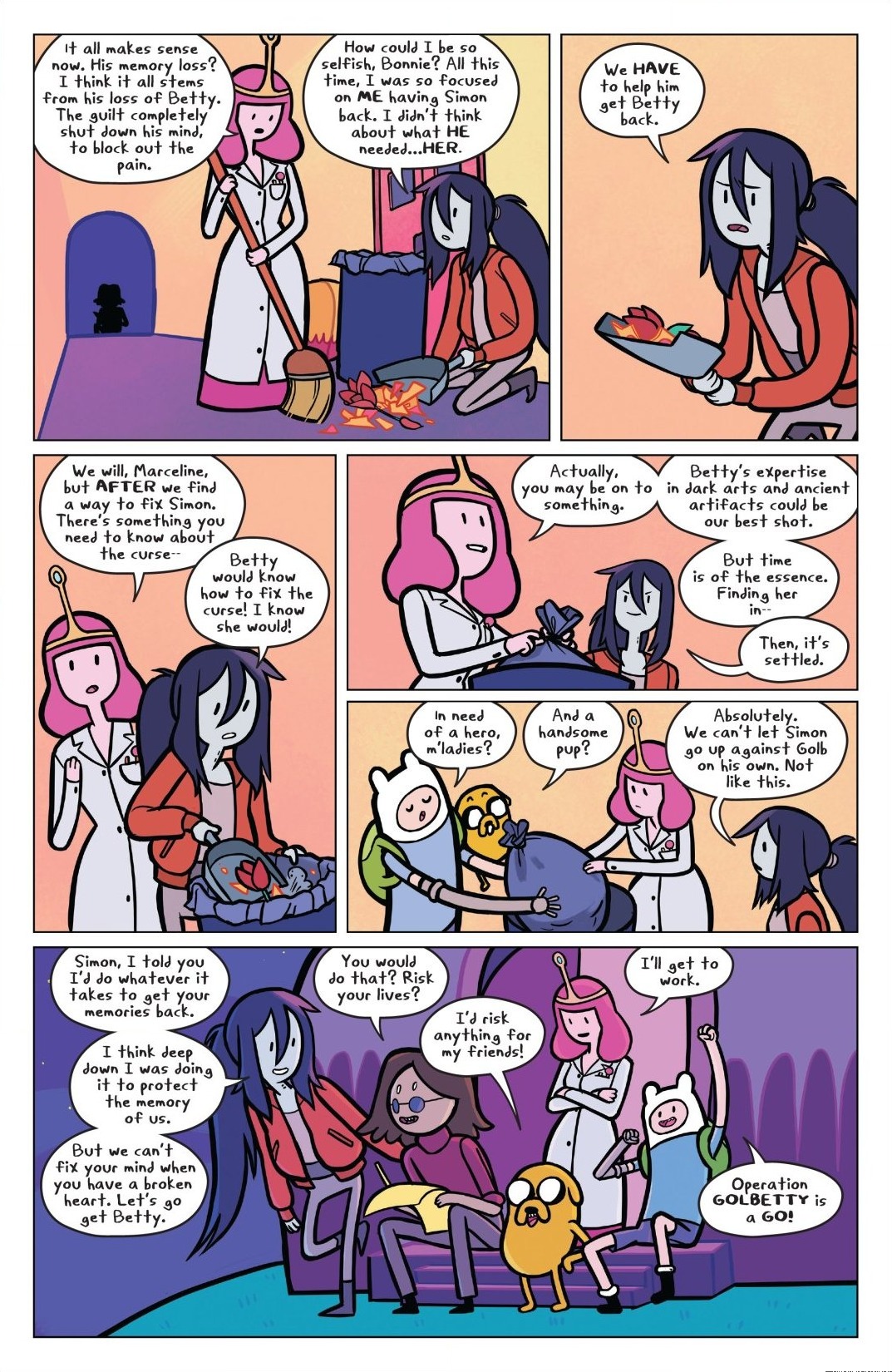 Adventure Time Marcy Simon Chapter Page