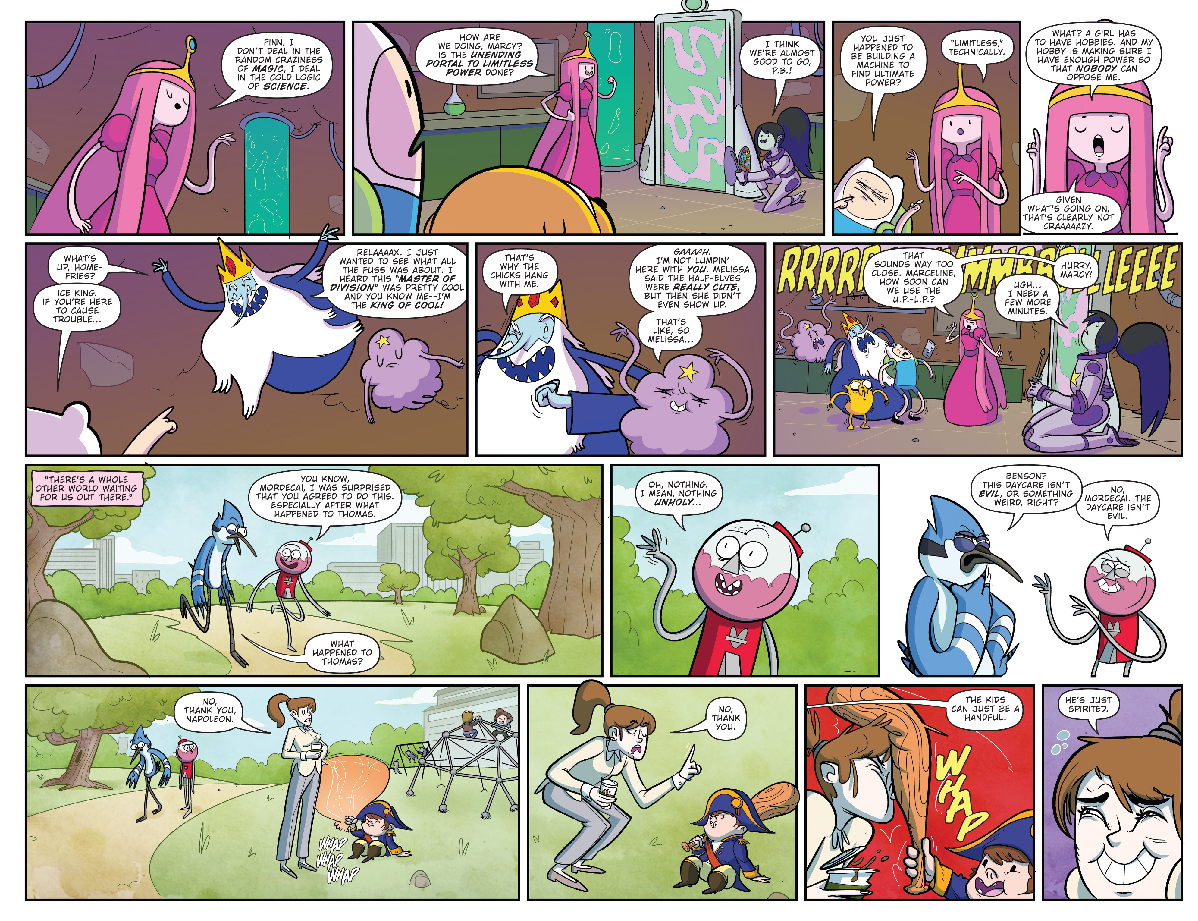 Adventure Time/Regular Show (2017-) issue 1 - Page 8