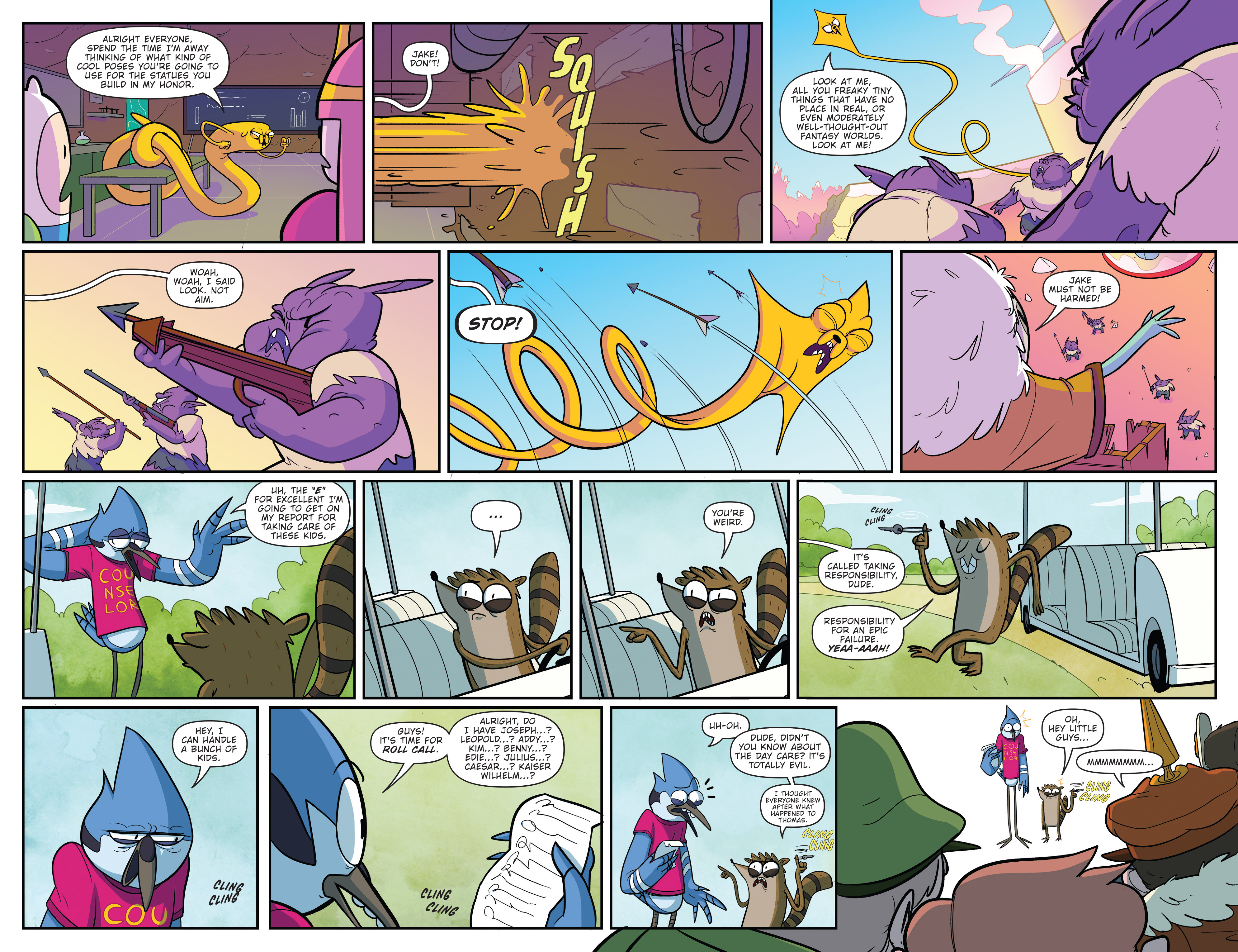 Adventure Time/Regular Show (2017-) issue 1 - Page 10