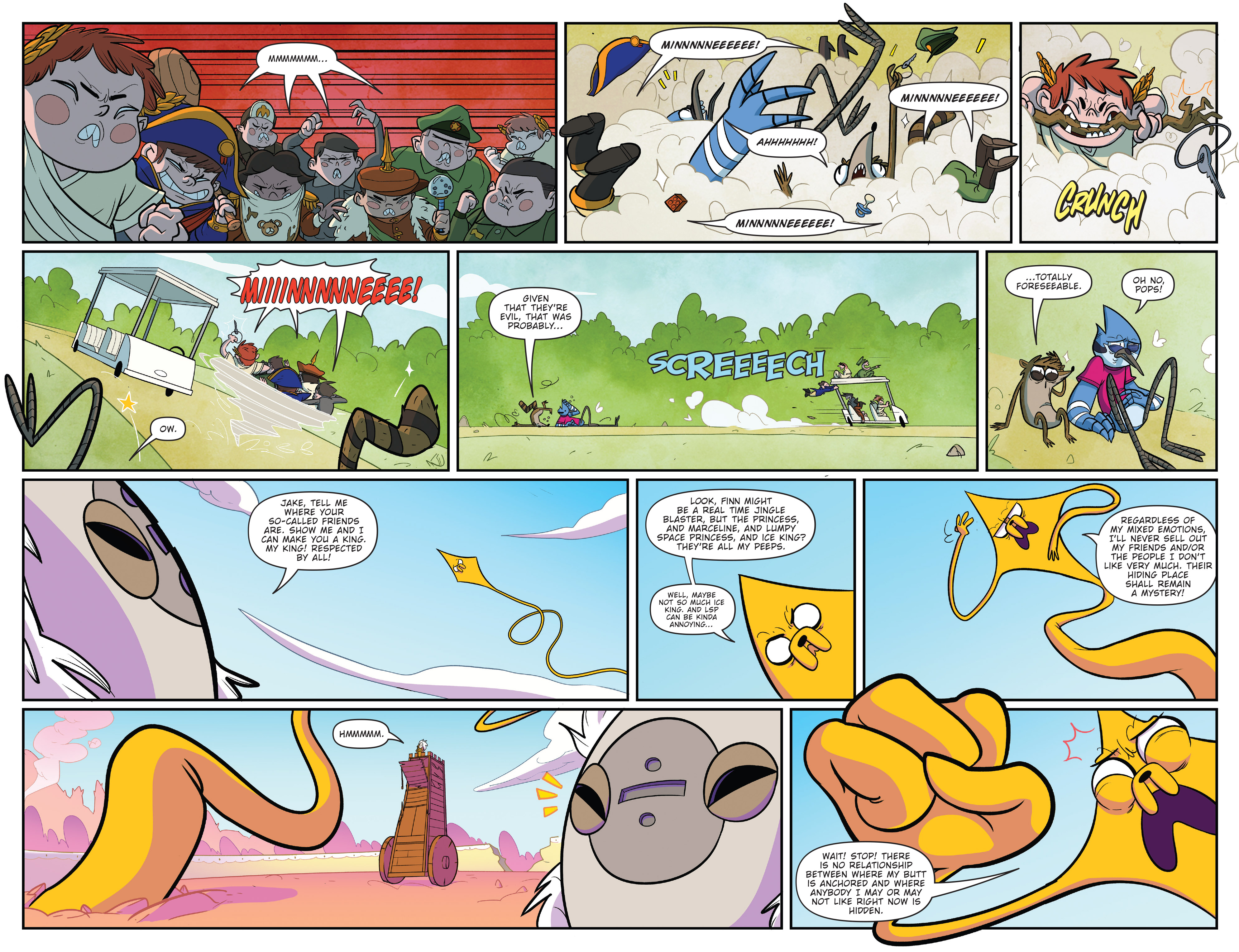 Adventure Time/Regular Show (2017-) issue 1 - Page 11