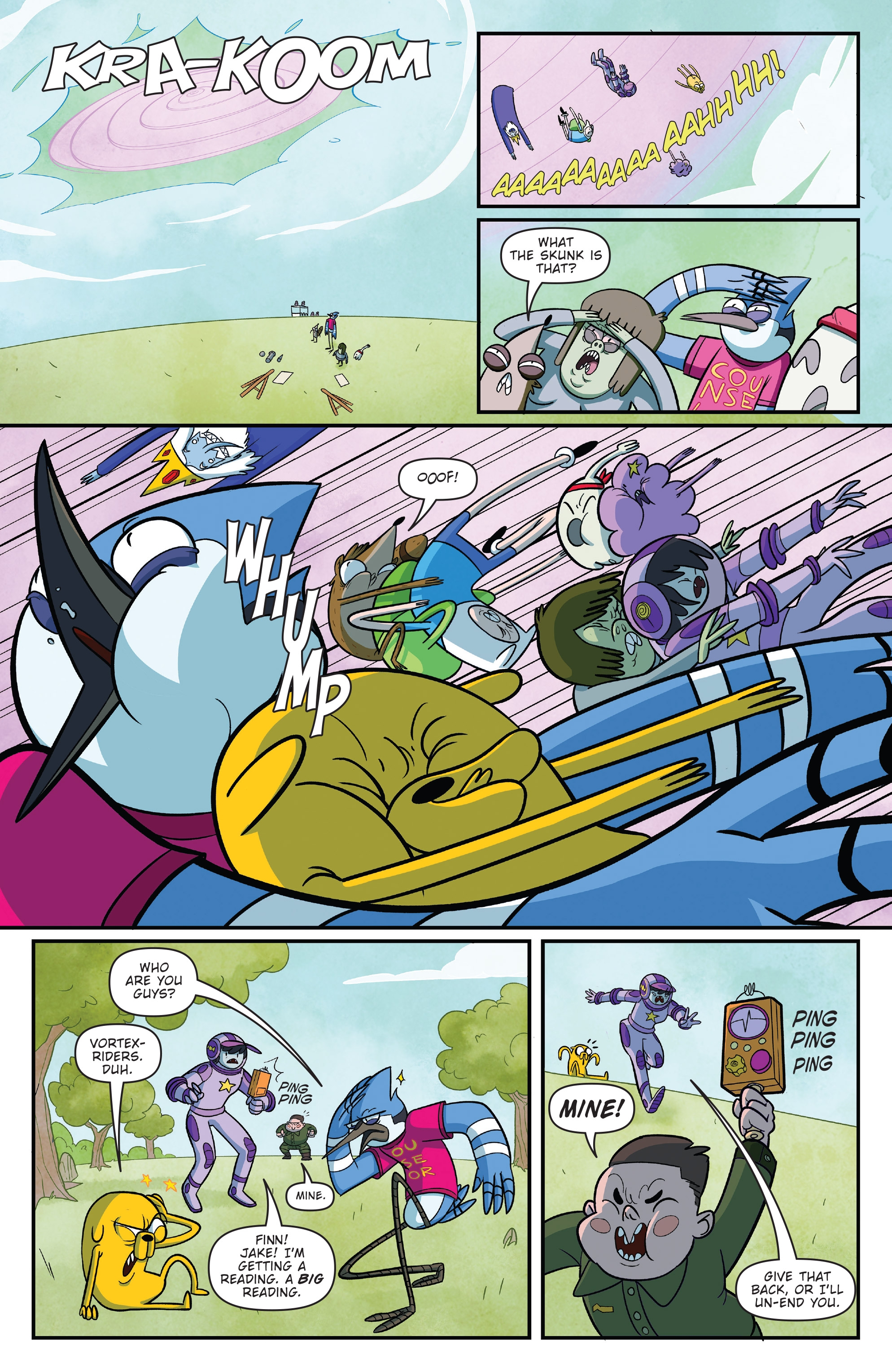 Adventure Time/Regular Show (2017-) issue 1 - Page 14