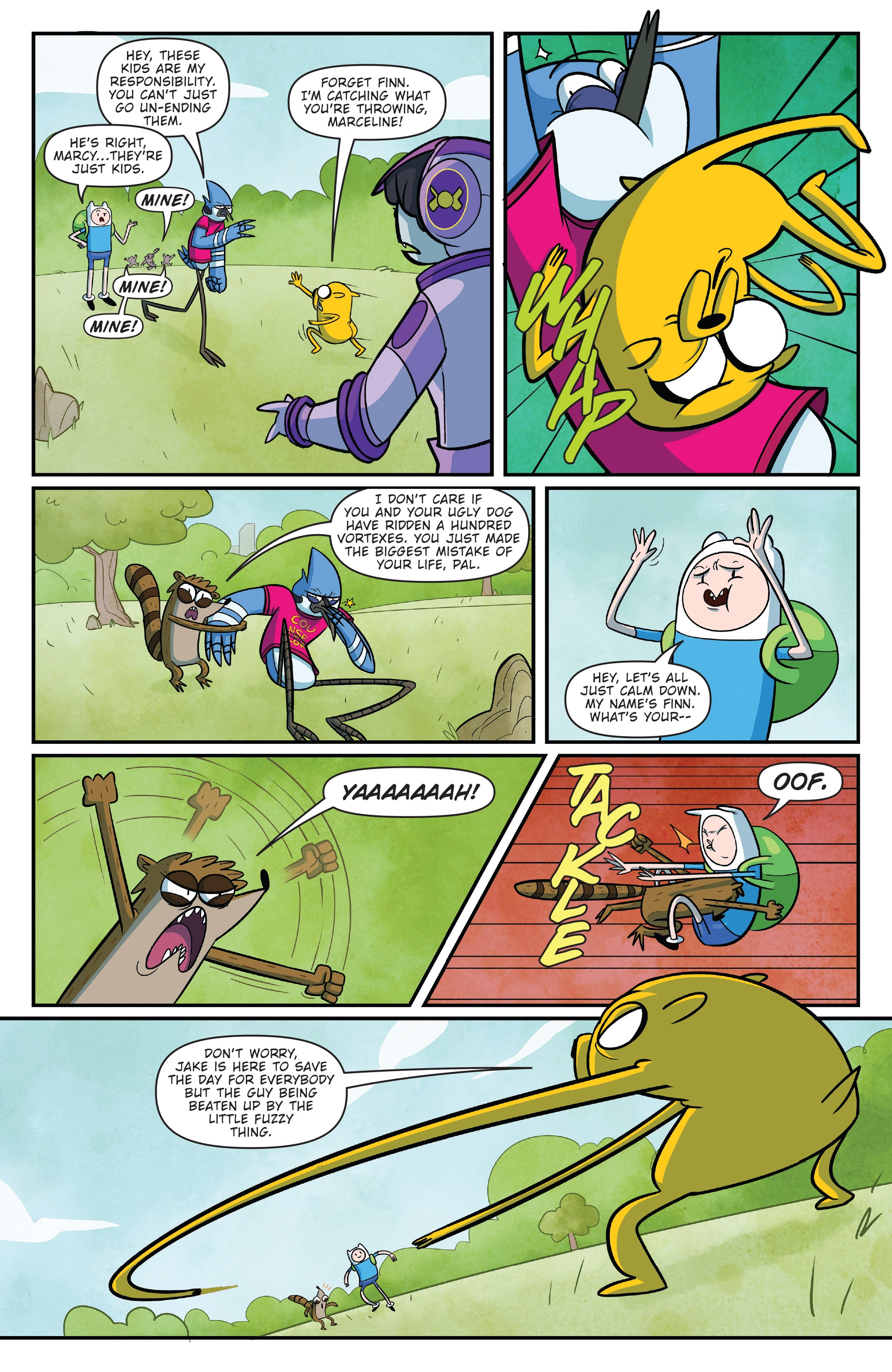 Adventure Time/Regular Show (2017-) issue 1 - Page 15