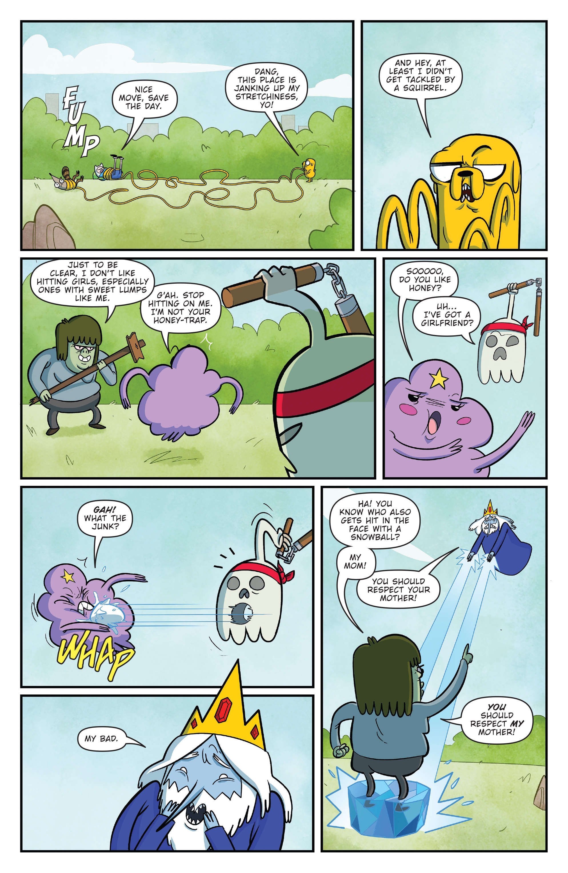 Adventure Time/Regular Show (2017-) issue 1 - Page 16