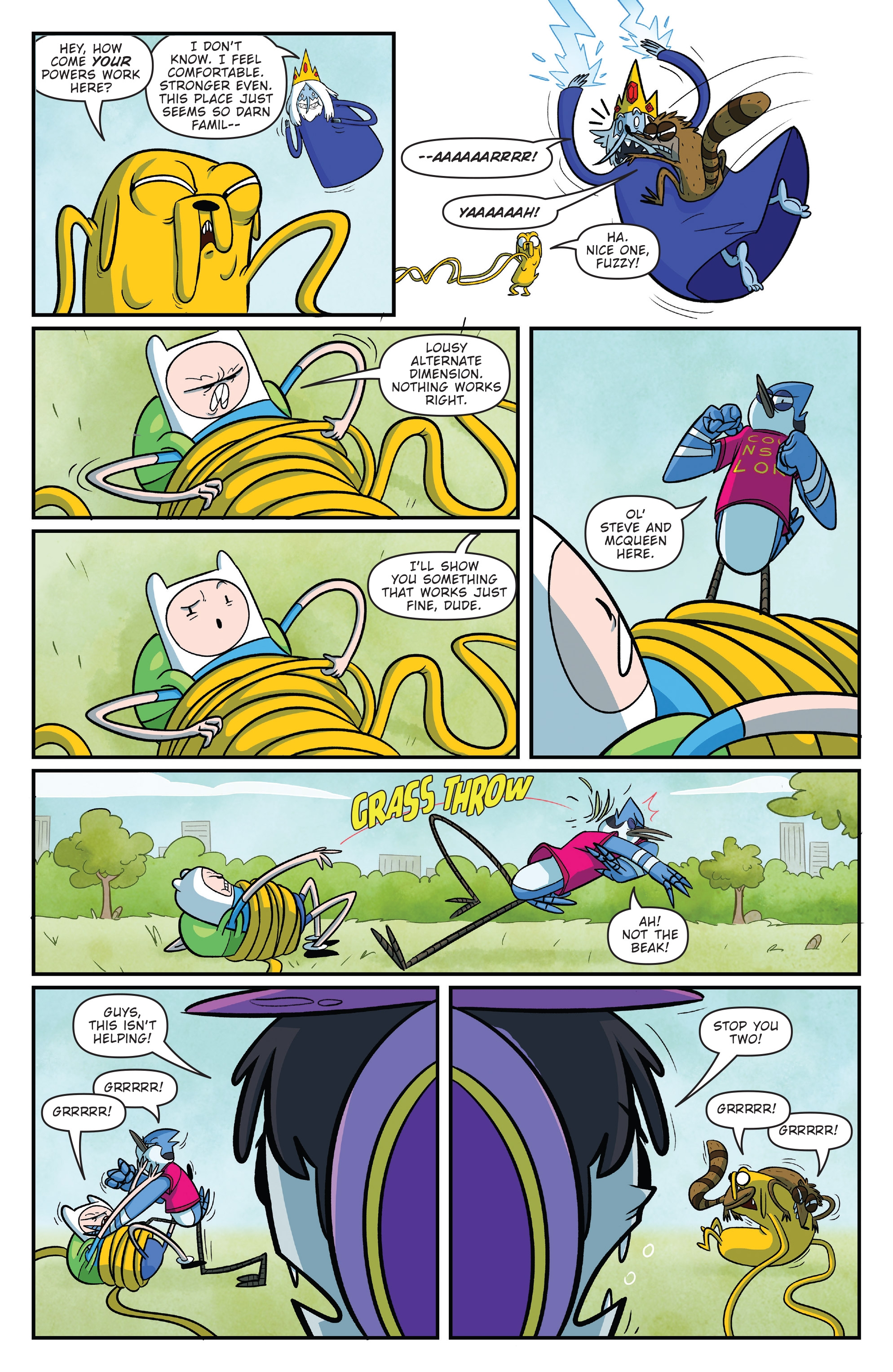 Adventure Time/Regular Show (2017-) issue 1 - Page 17