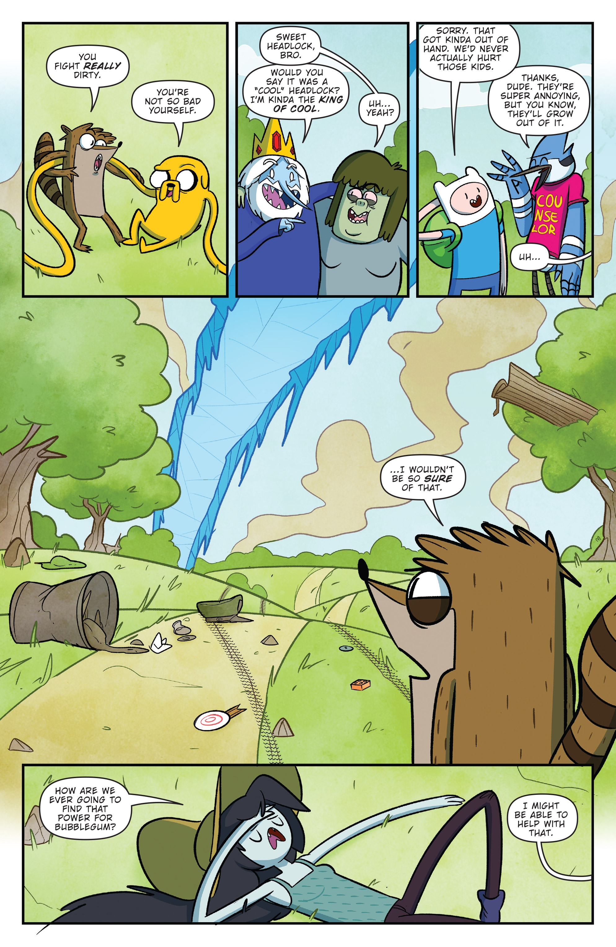 Adventure Time/Regular Show (2017-) issue 2 - Page 6