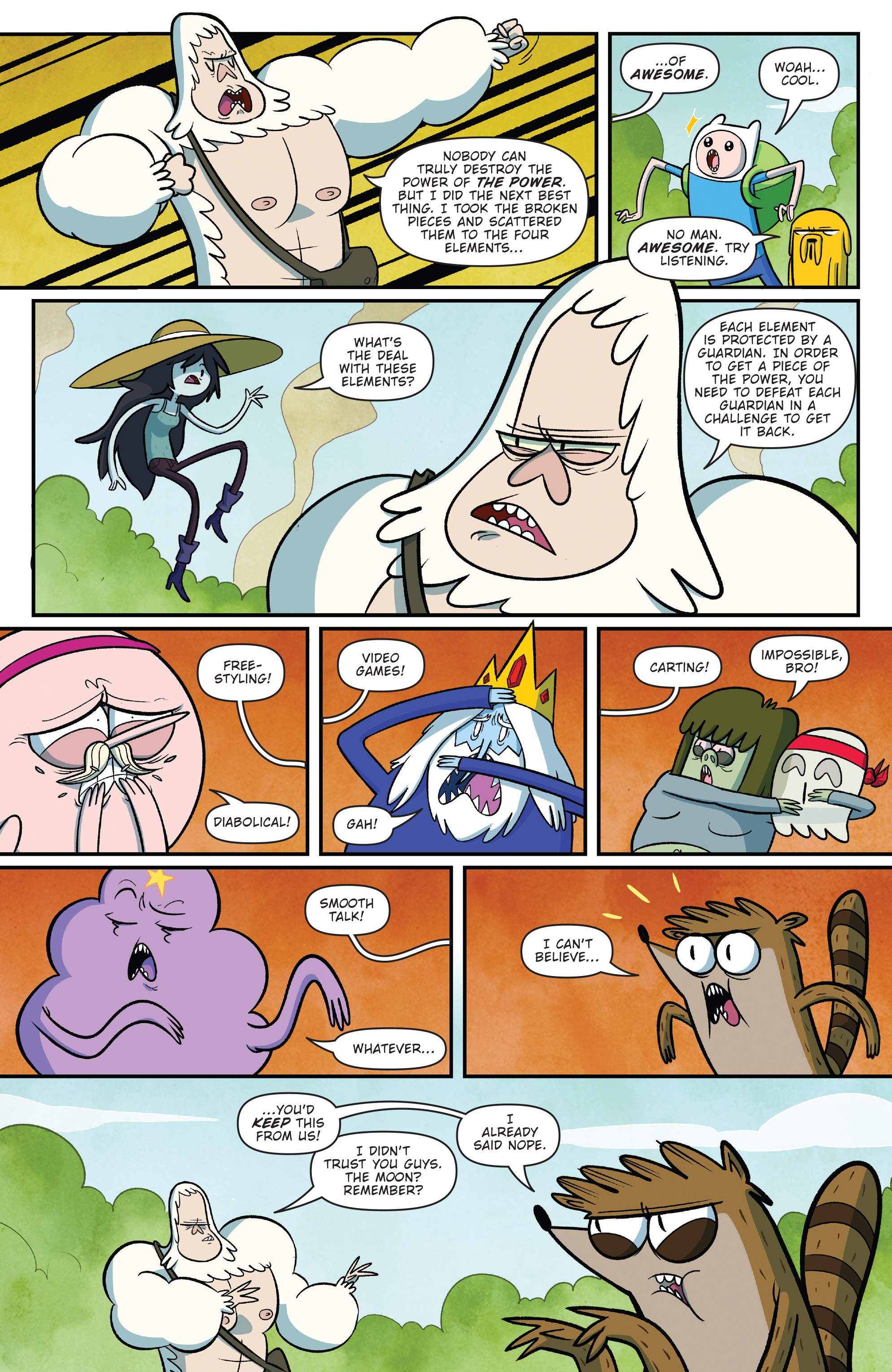 Adventure Time/Regular Show (2017-) issue 2 - Page 8