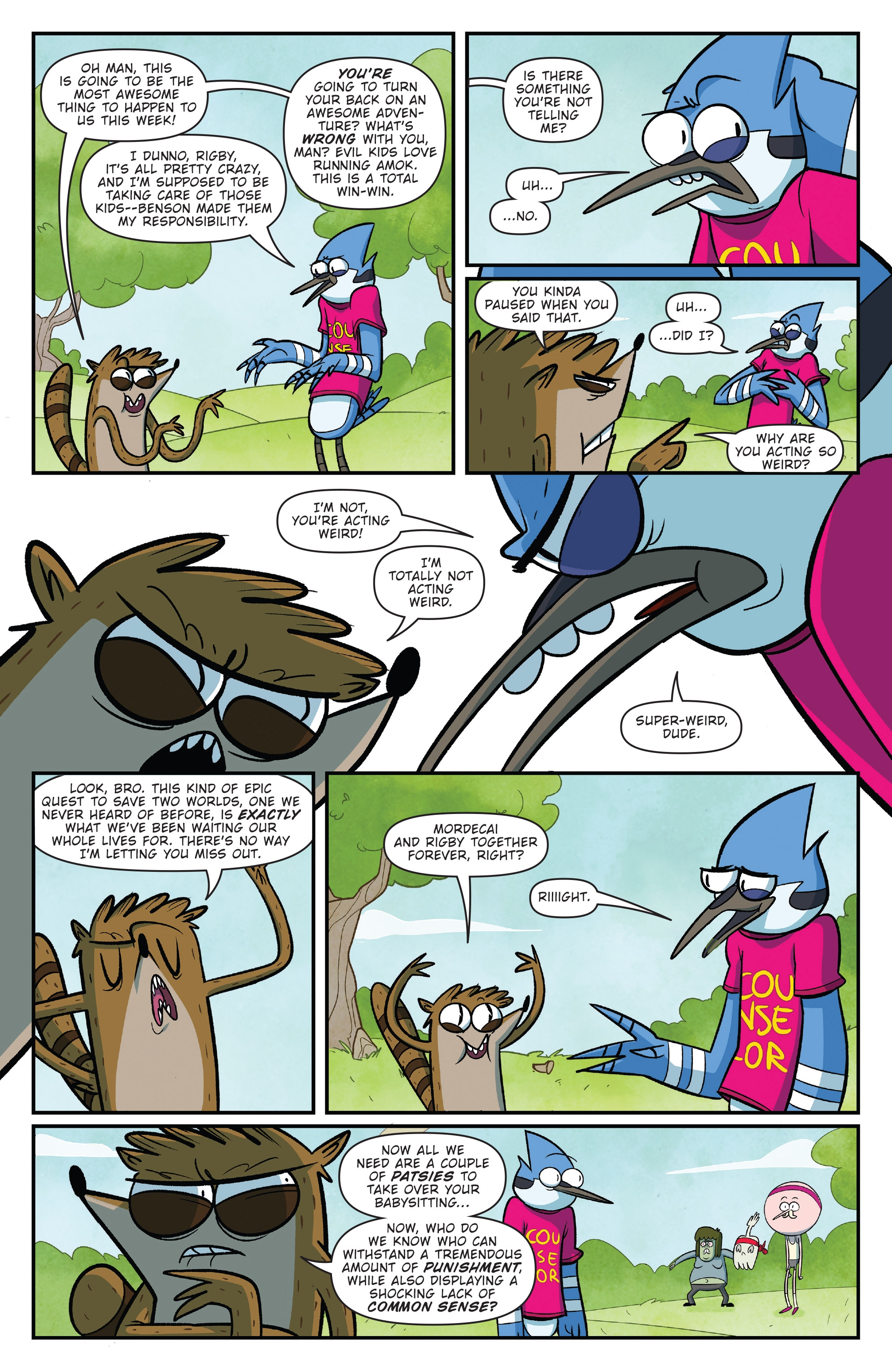 Adventure Time/Regular Show (2017-) issue 2 - Page 9