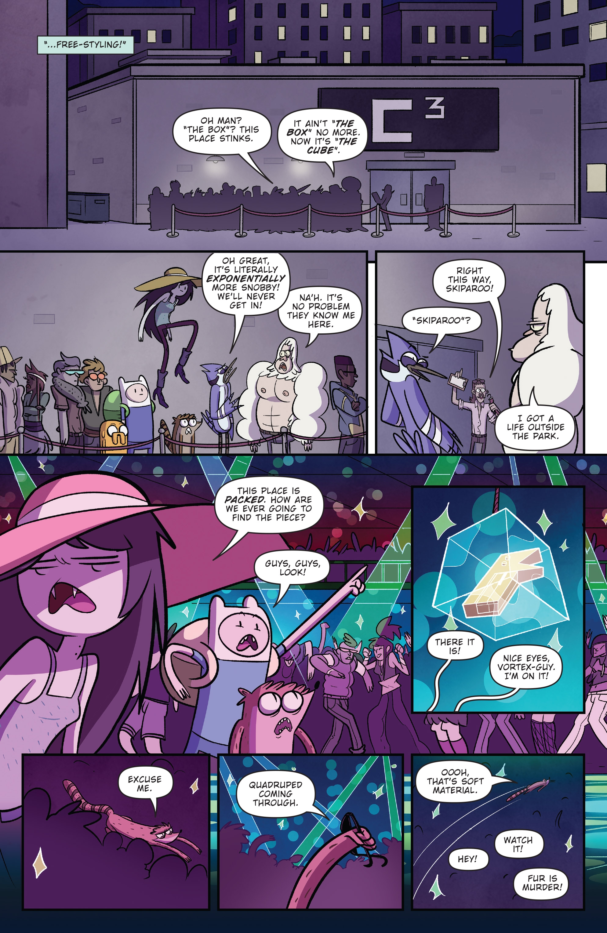 Adventure Time/Regular Show (2017-) issue 2 - Page 11