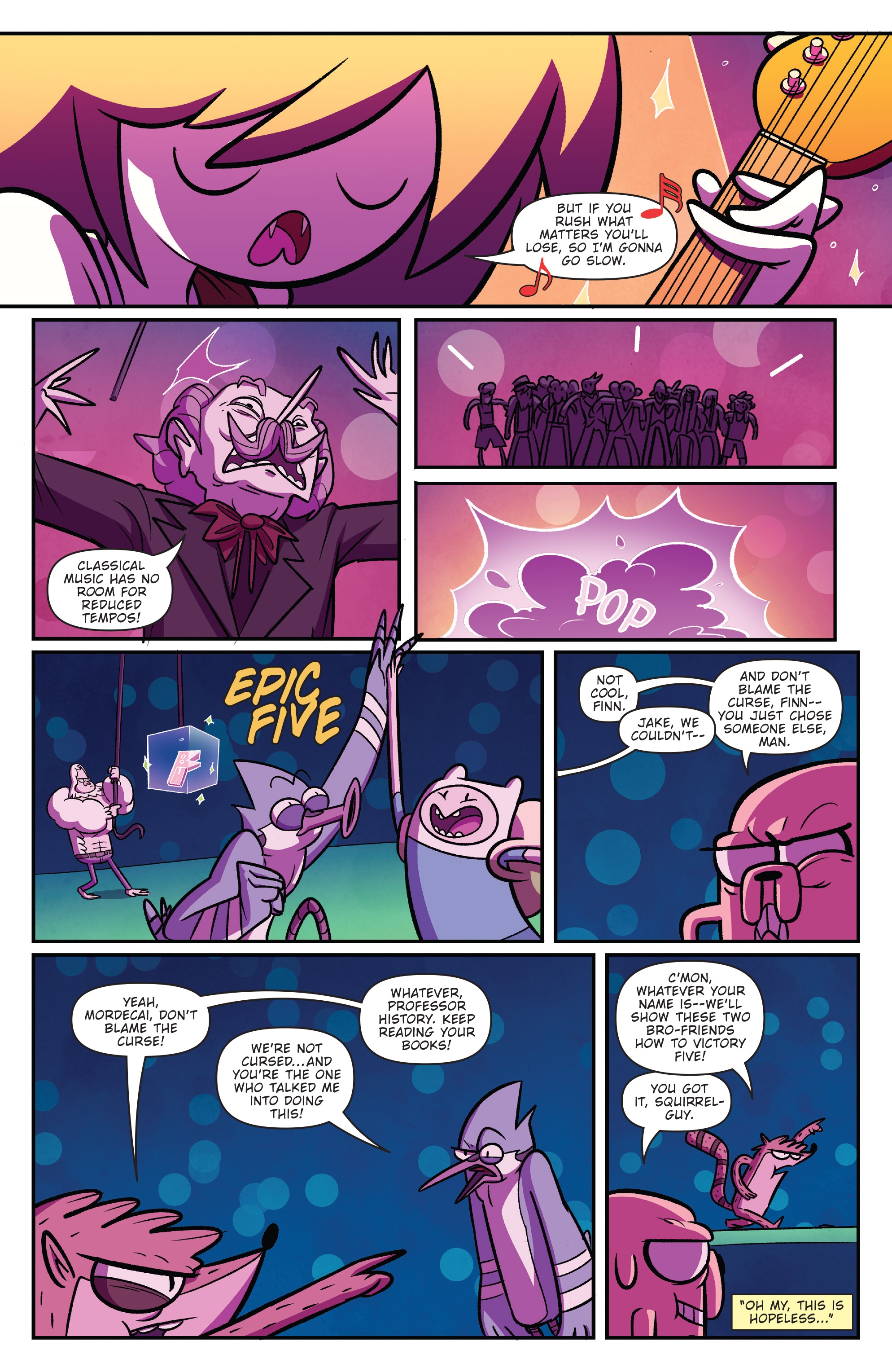 Adventure Time/Regular Show (2017-) issue 2 - Page 17