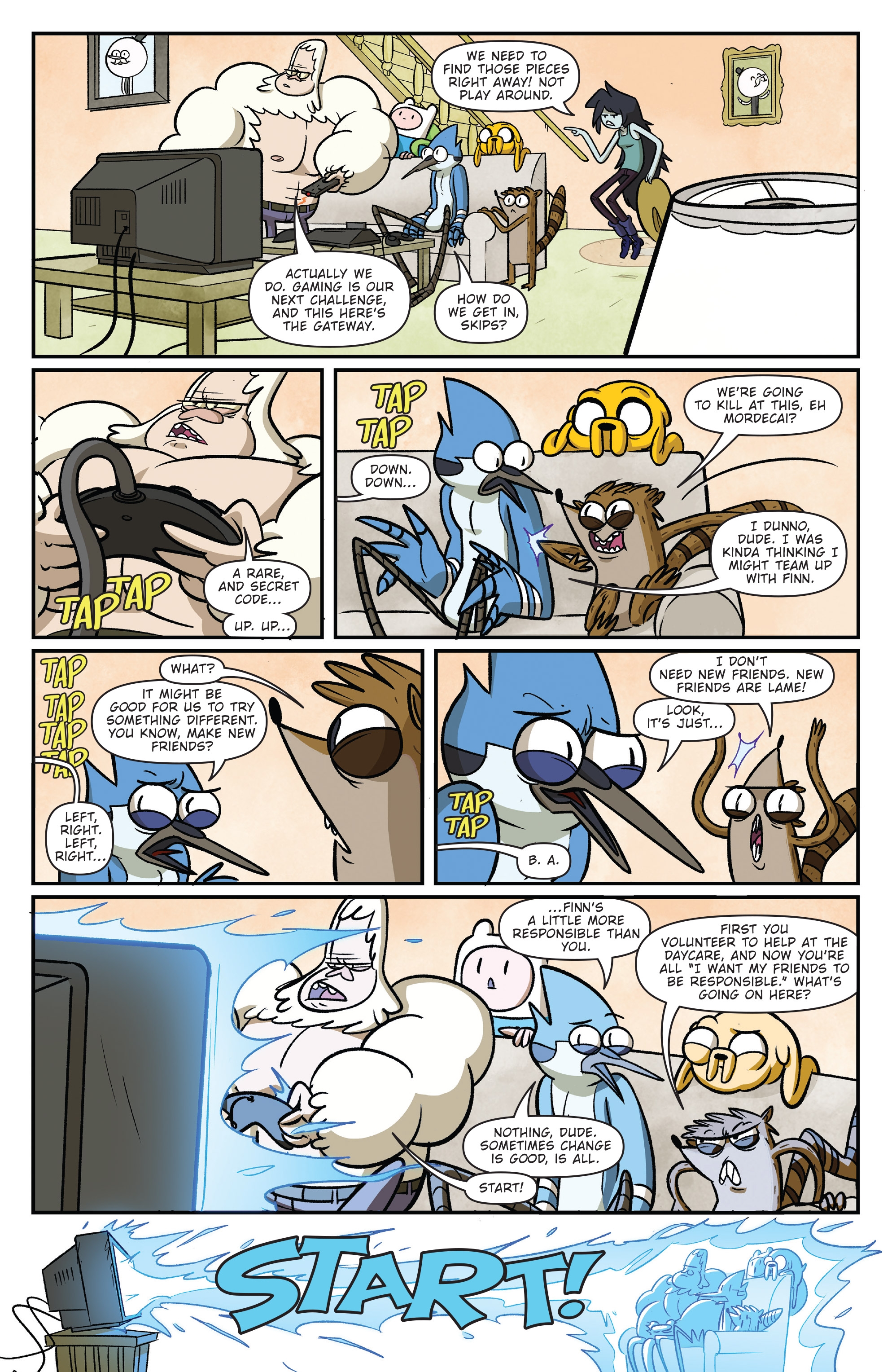 Adventure Time/Regular Show (2017-) issue 2 - Page 20