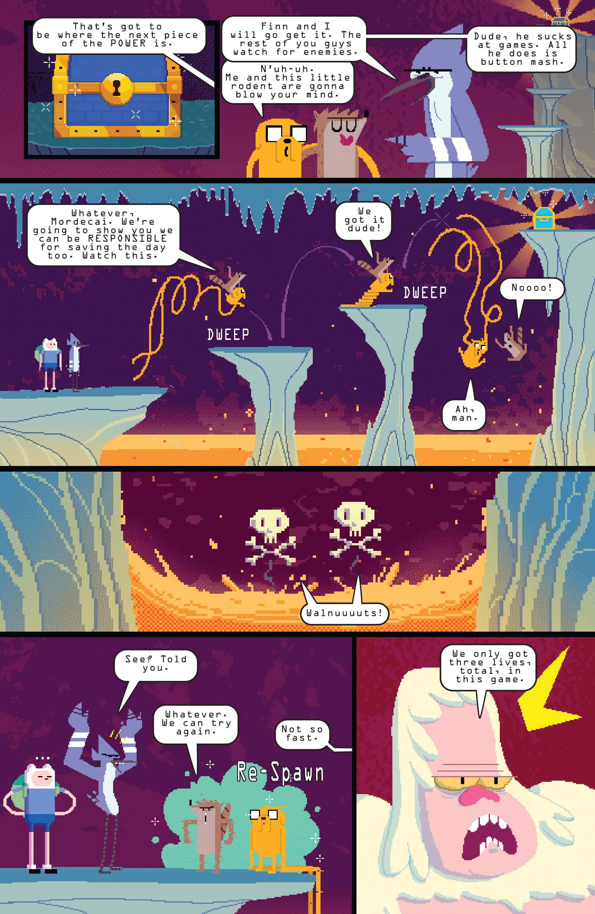 Adventure Time/Regular Show (2017-) issue 2 - Page 21