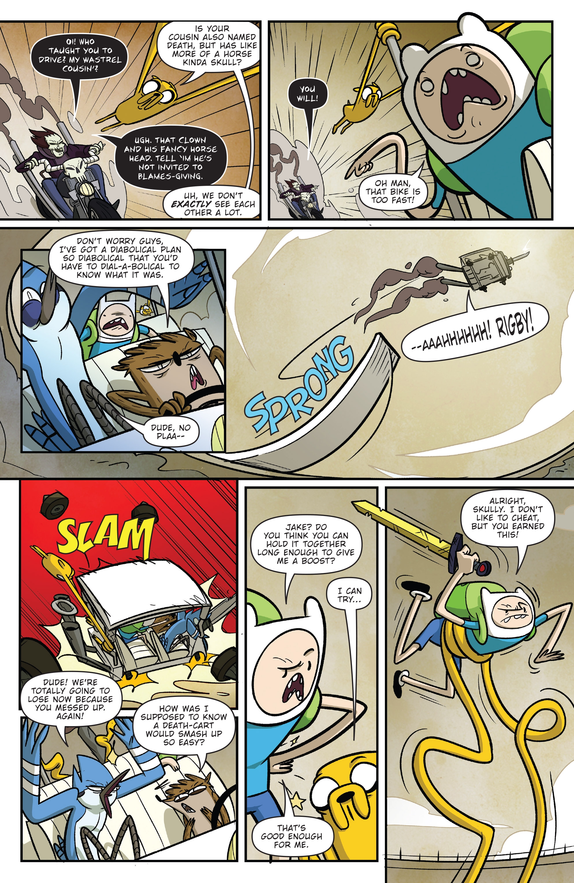 Adventure Time/Regular Show (2017-) issue 3 - Page 12