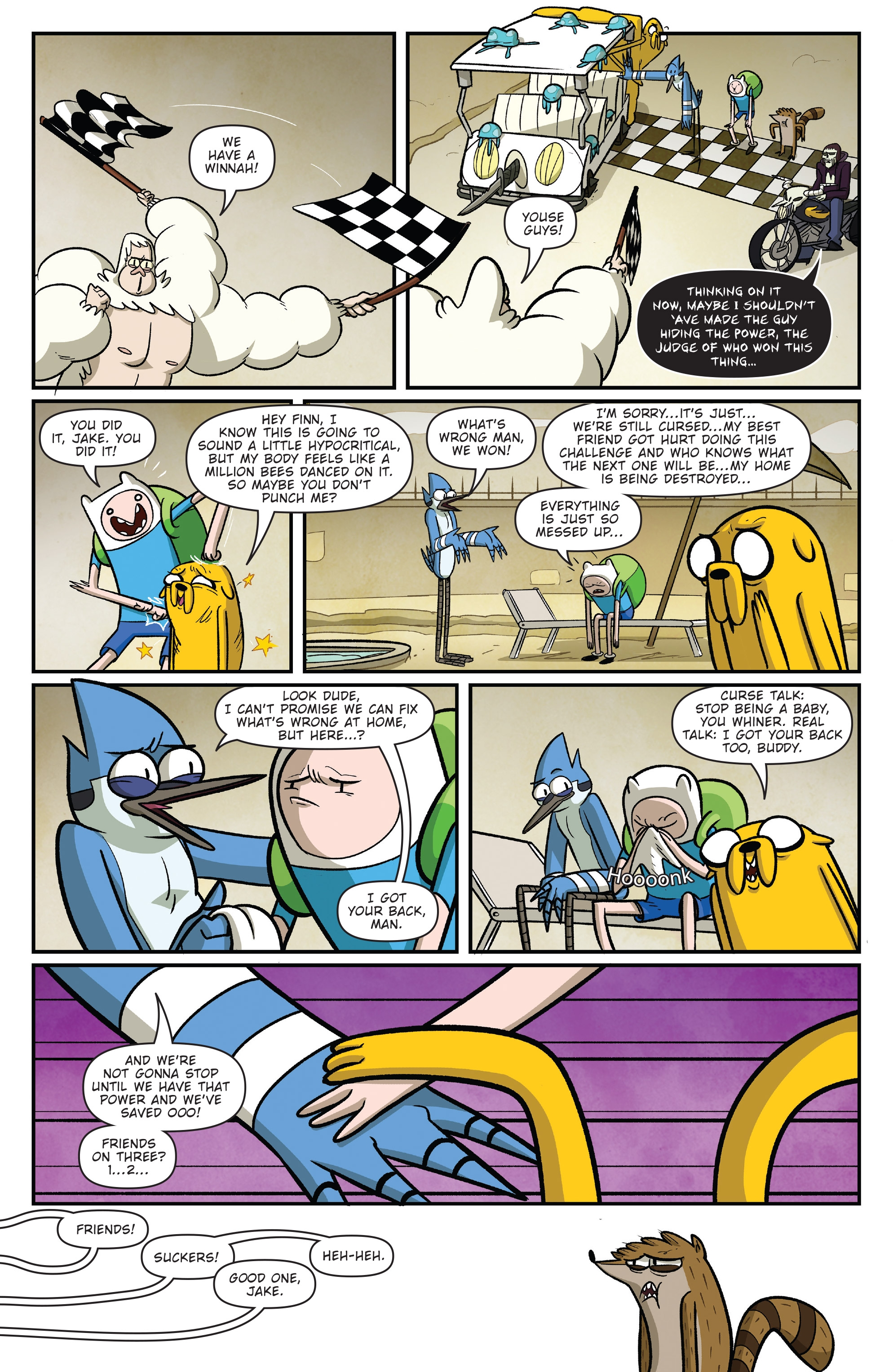 Adventure Time/Regular Show (2017-) issue 3 - Page 16