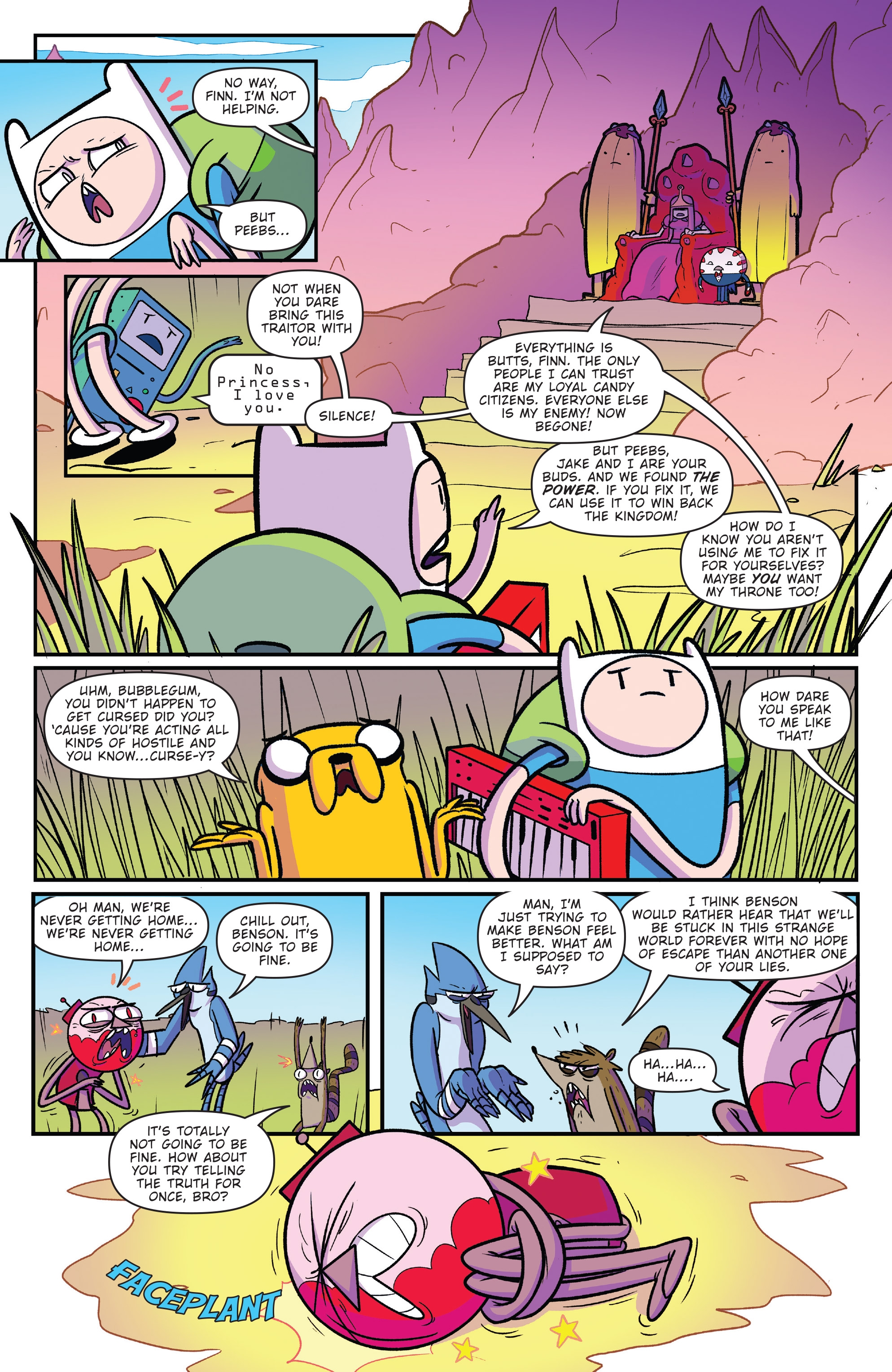 Adventure Time/Regular Show (2017-) issue 4 - Page 16