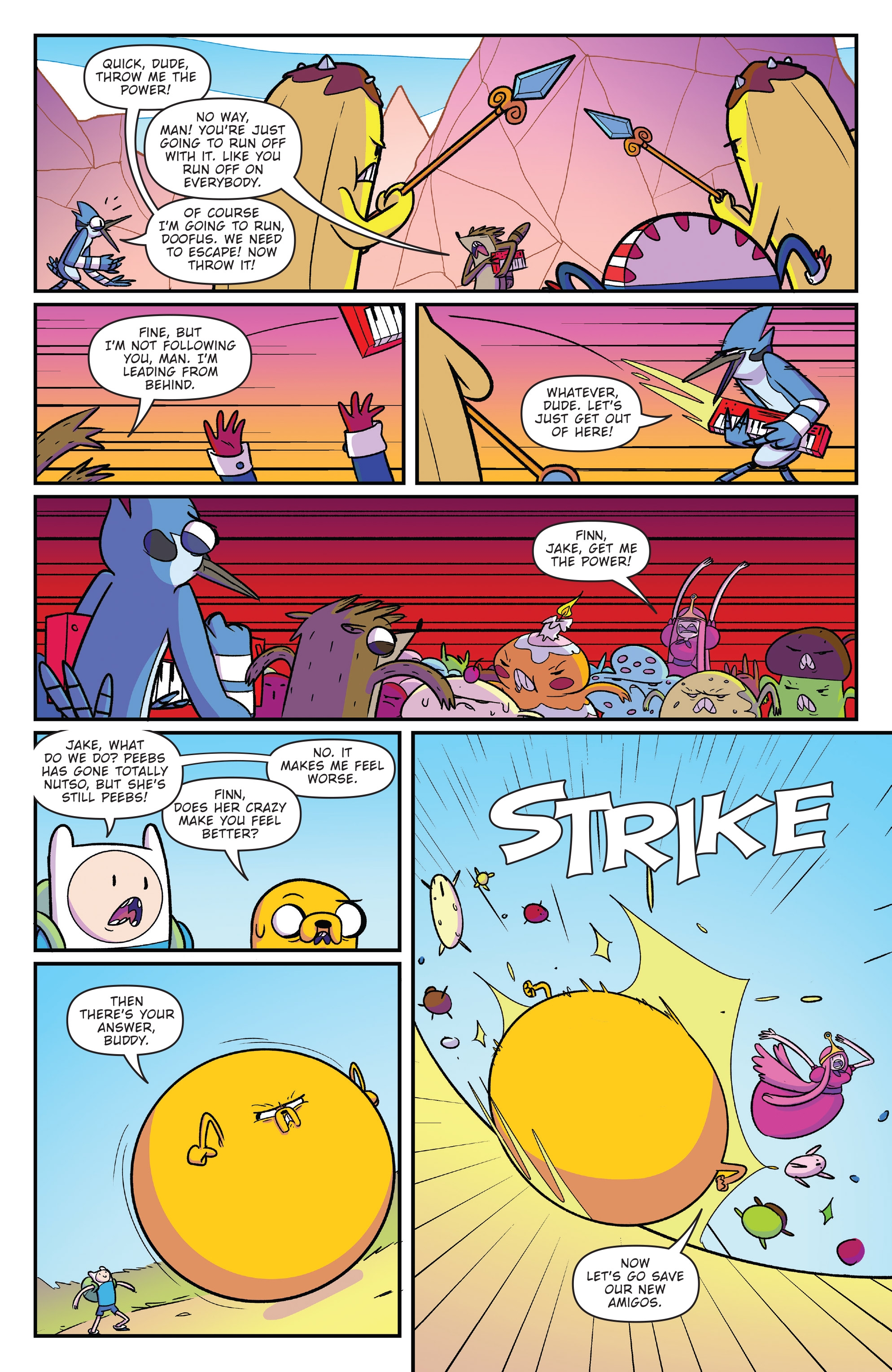 Adventure Time/Regular Show (2017-) issue 4 - Page 19