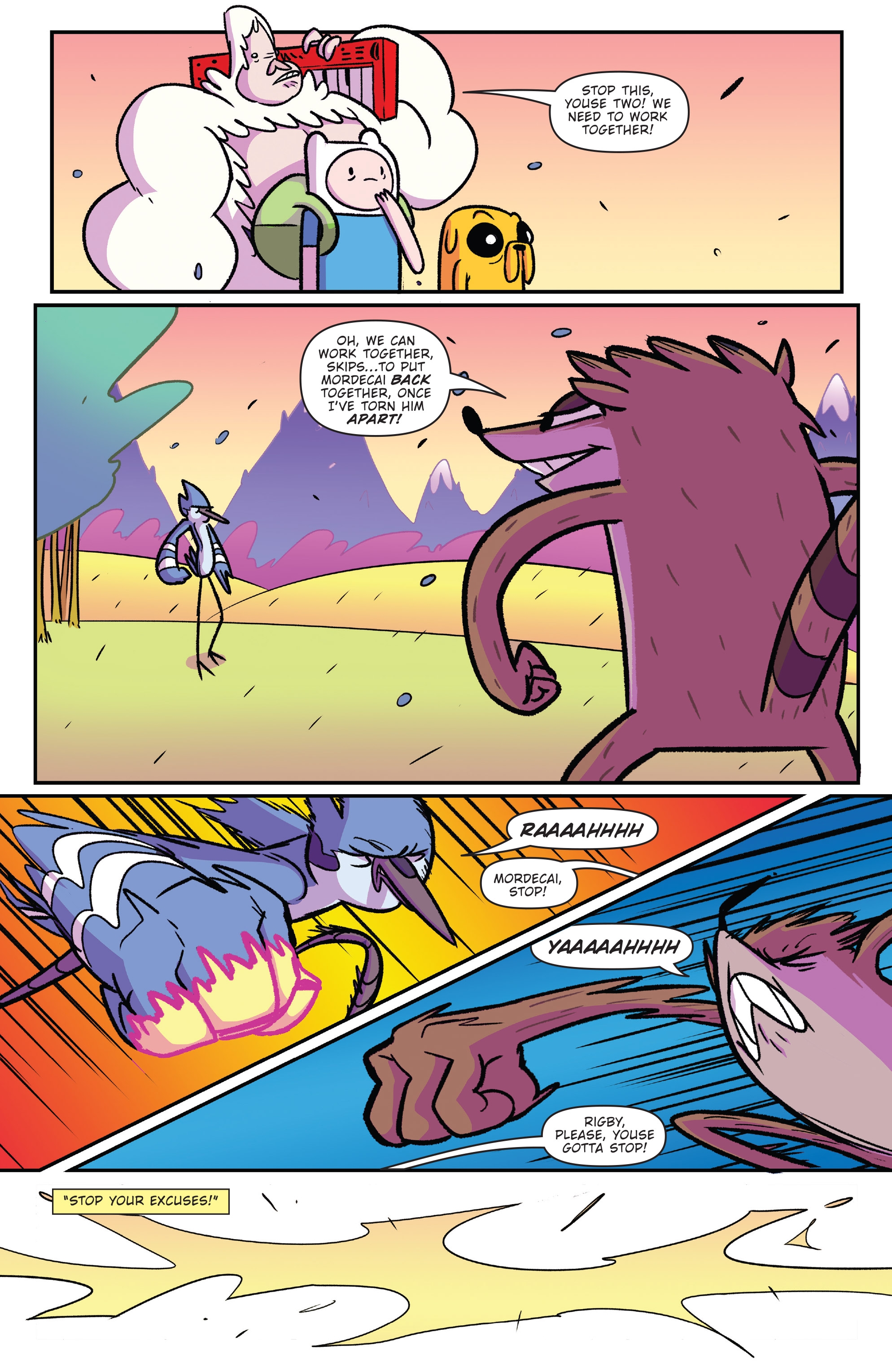 Adventure Time/Regular Show (2017-) issue 5 - Page 4