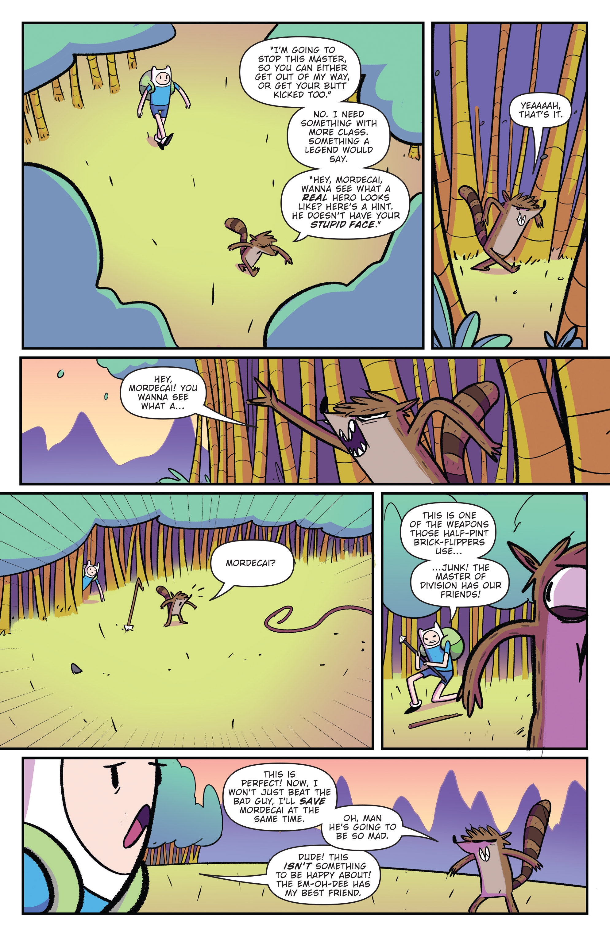 Adventure Time/Regular Show (2017-) issue 5 - Page 21