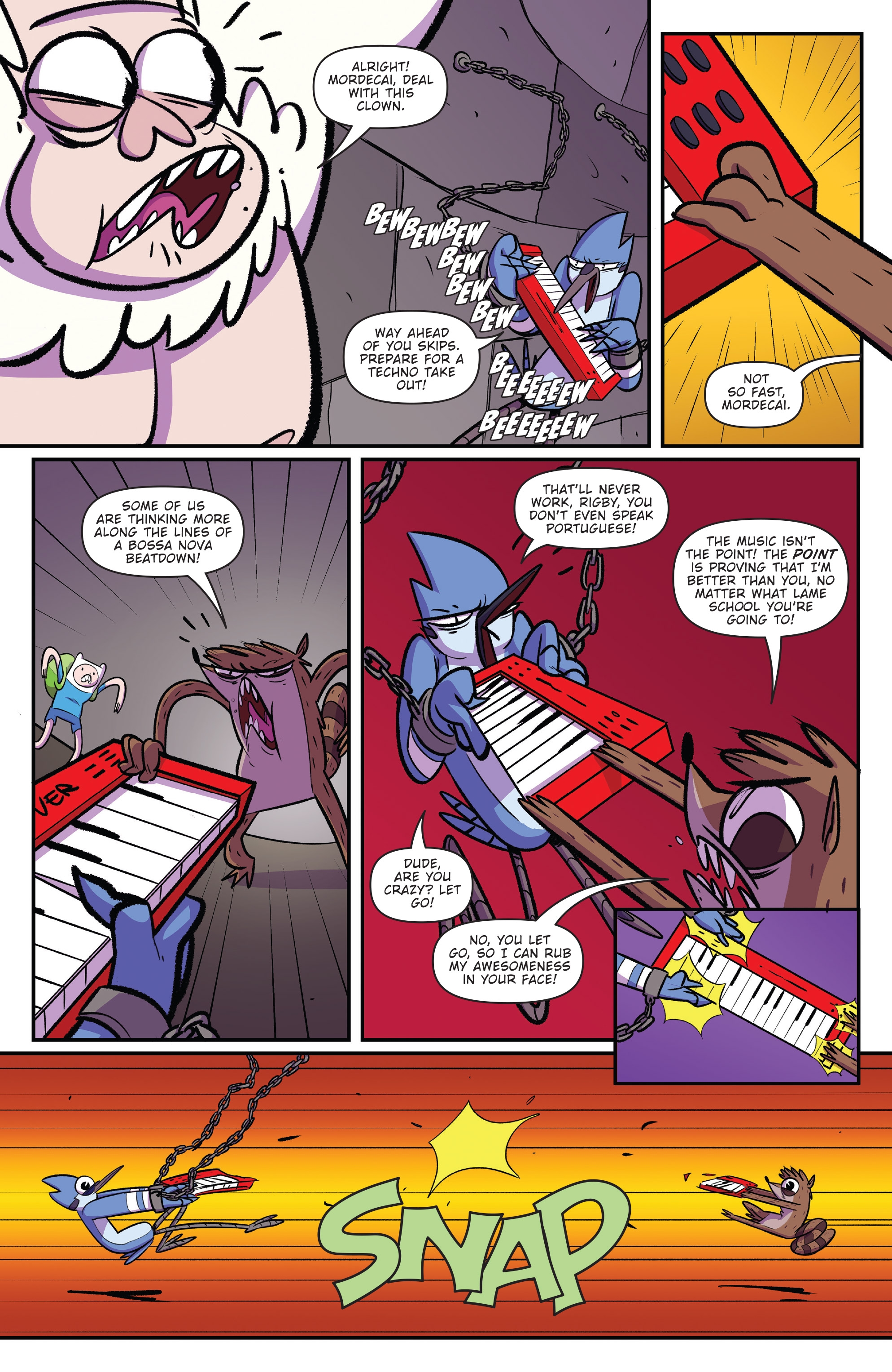 Adventure Time/Regular Show (2017-) issue 6 - Page 4