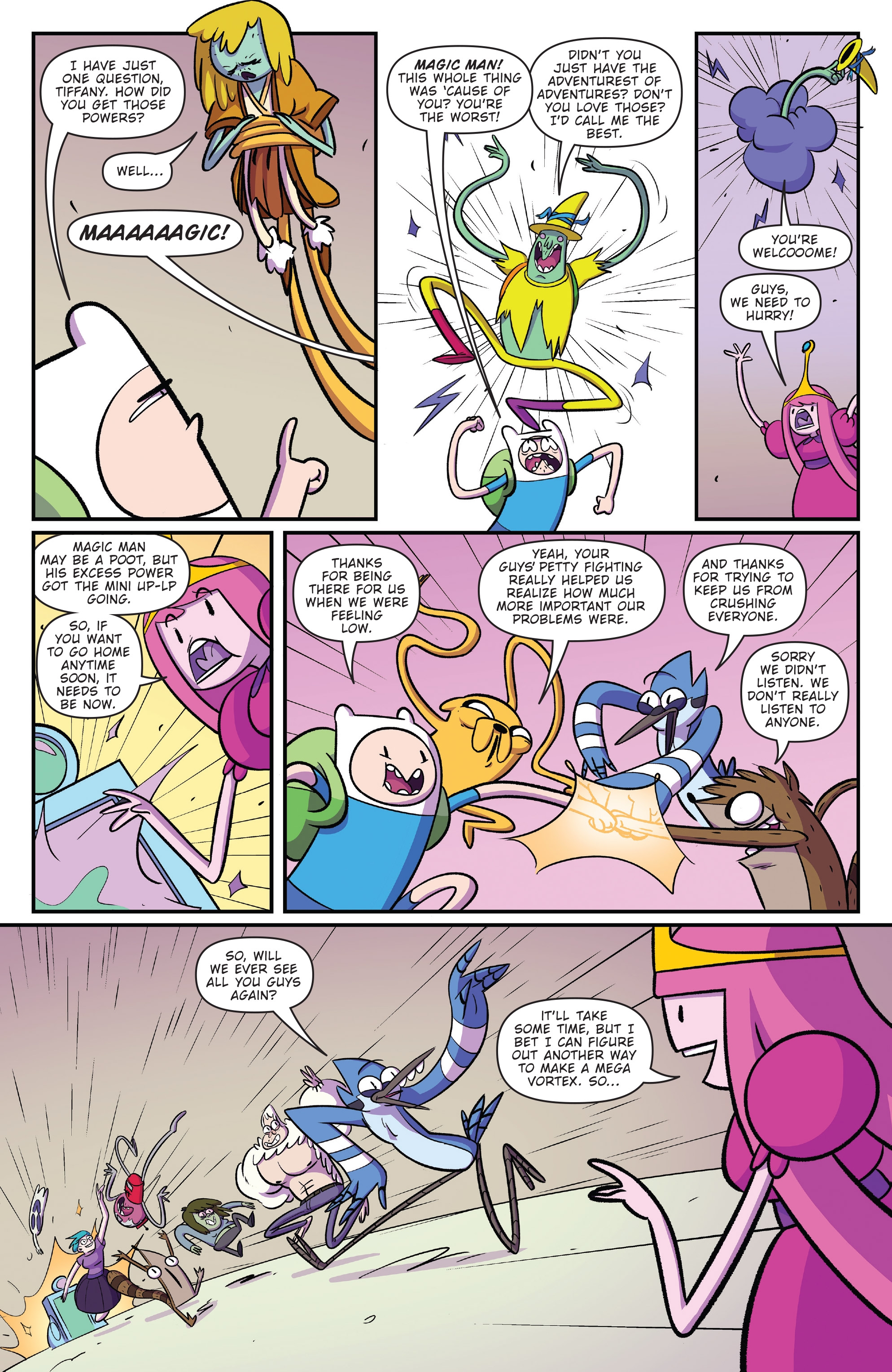 Adventure Time/Regular Show (2017-) issue 6 - Page 22