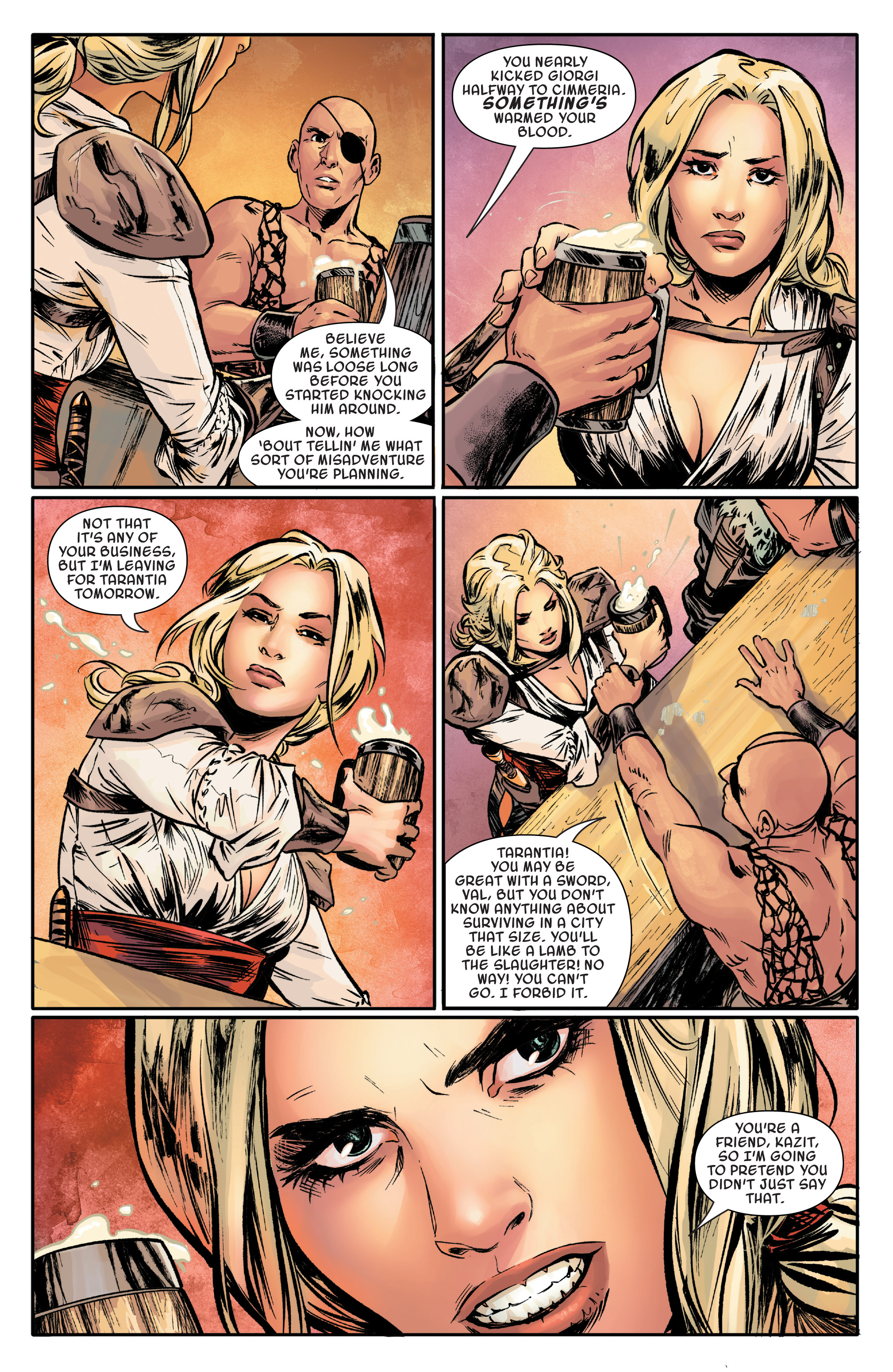 Age Of Conan: Valeria (2019) issue 1 - Page 9