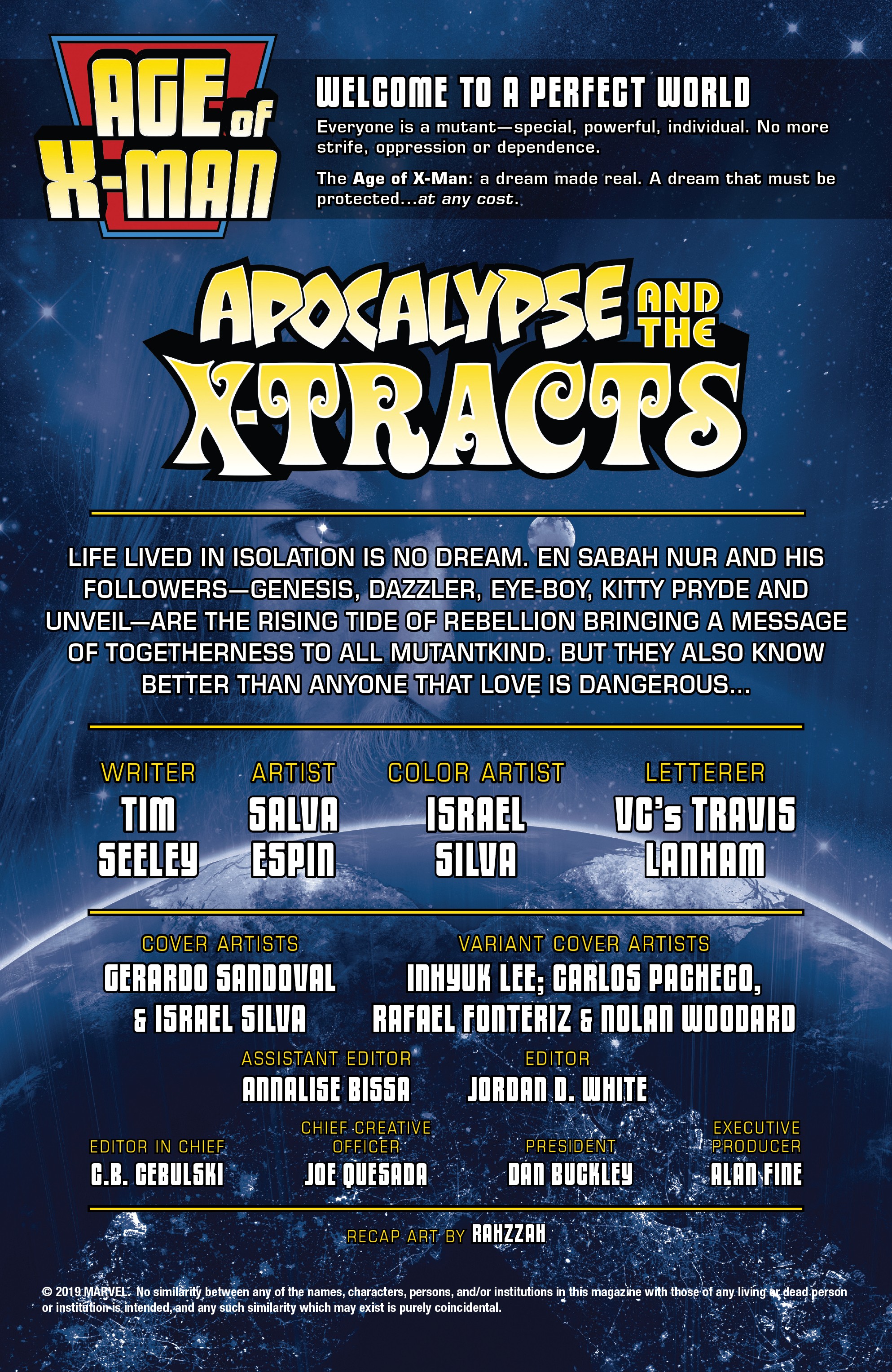 Age Of X-Man: Apocalypse & The X-Tracts (2019): Chapter 1 - Page 2