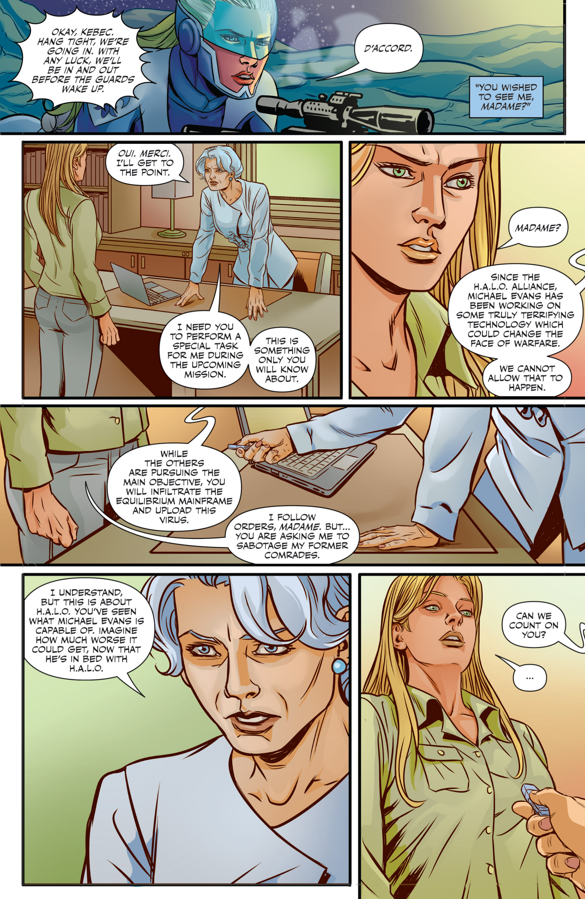 <{ $series->title }} issue 3 - Page 6