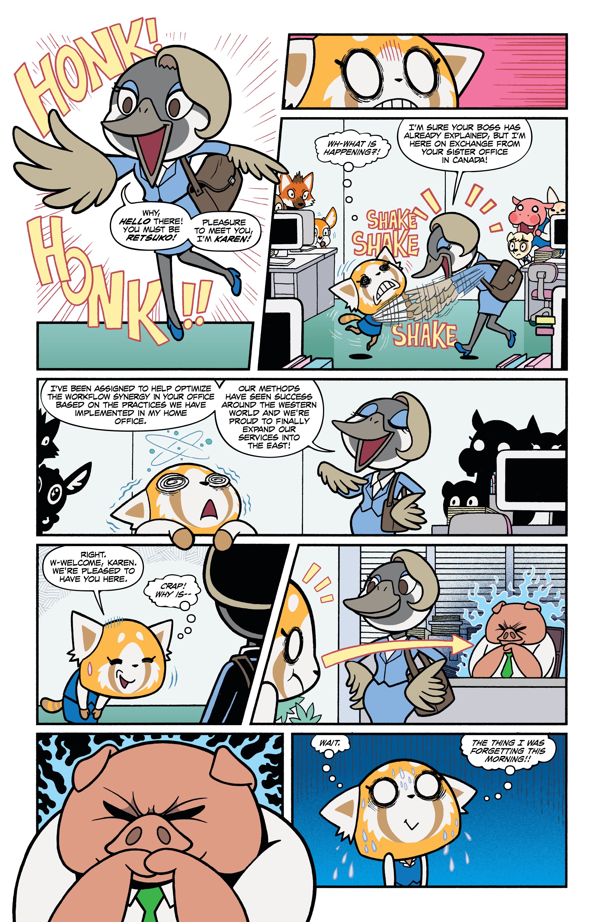 Aggretsuko (2020-) issue 3 - Page 4