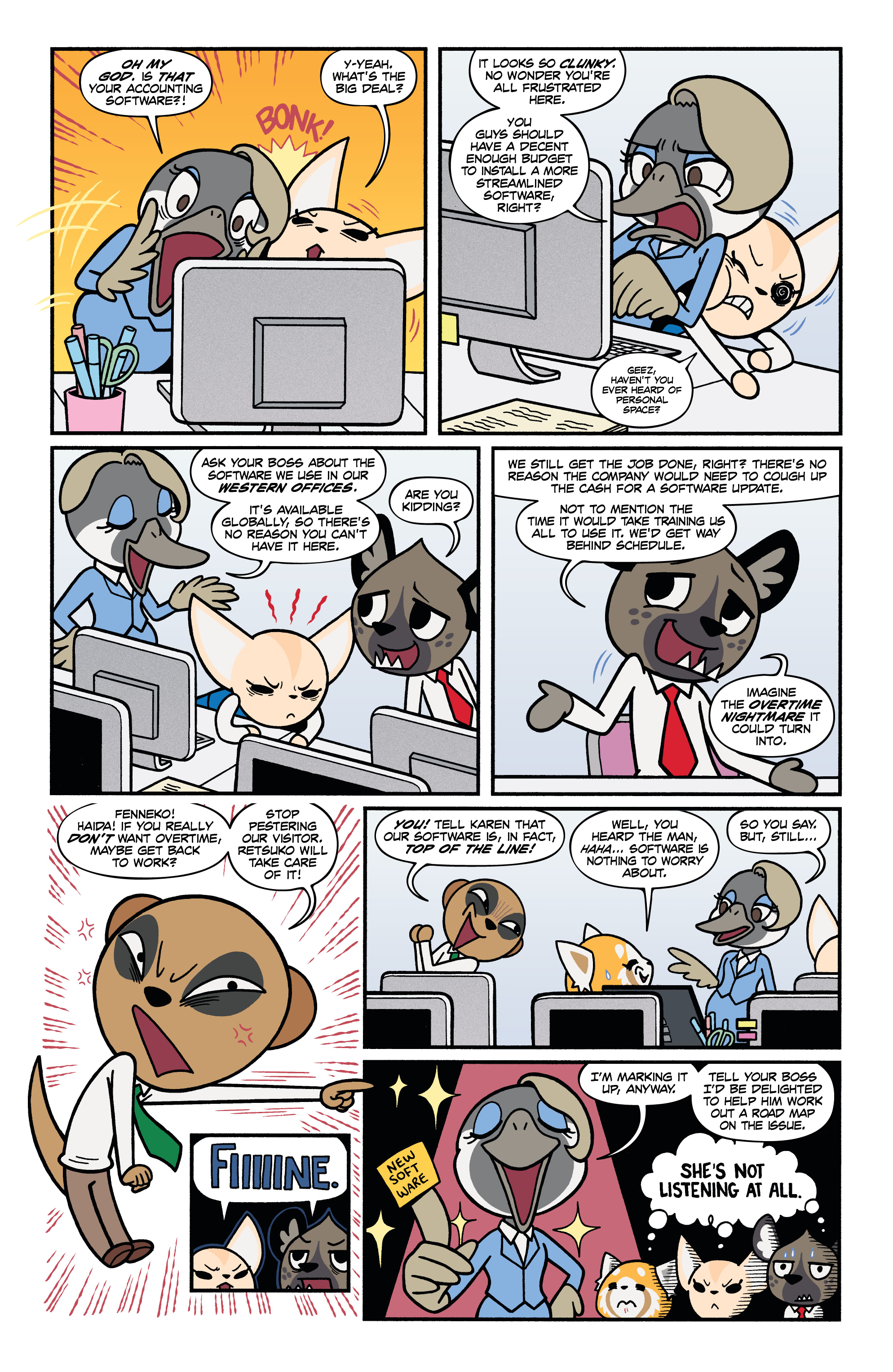 Aggretsuko (2020-) issue 3 - Page 7