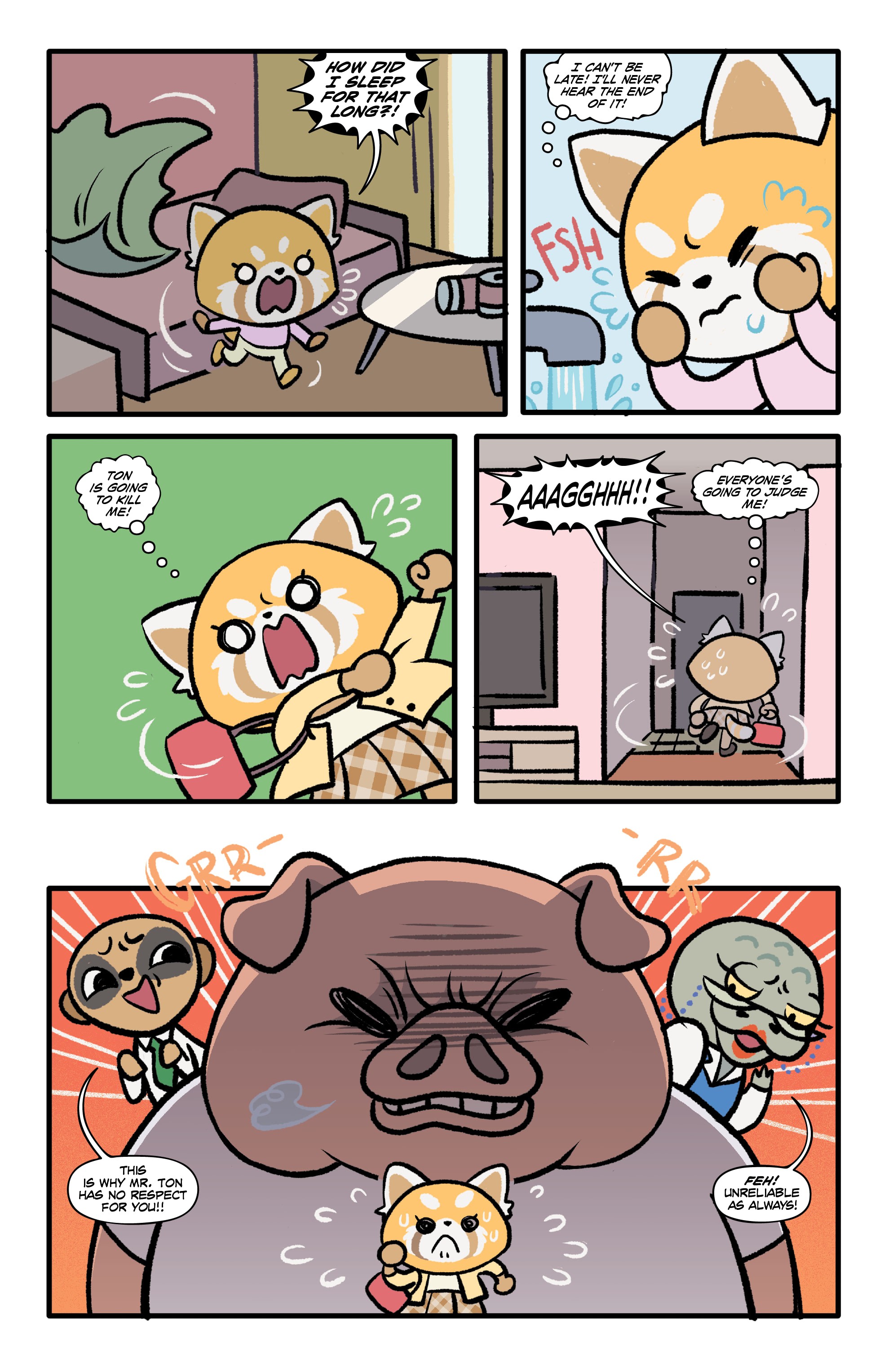 Aggretsuko (2020-) issue 4 - Page 4