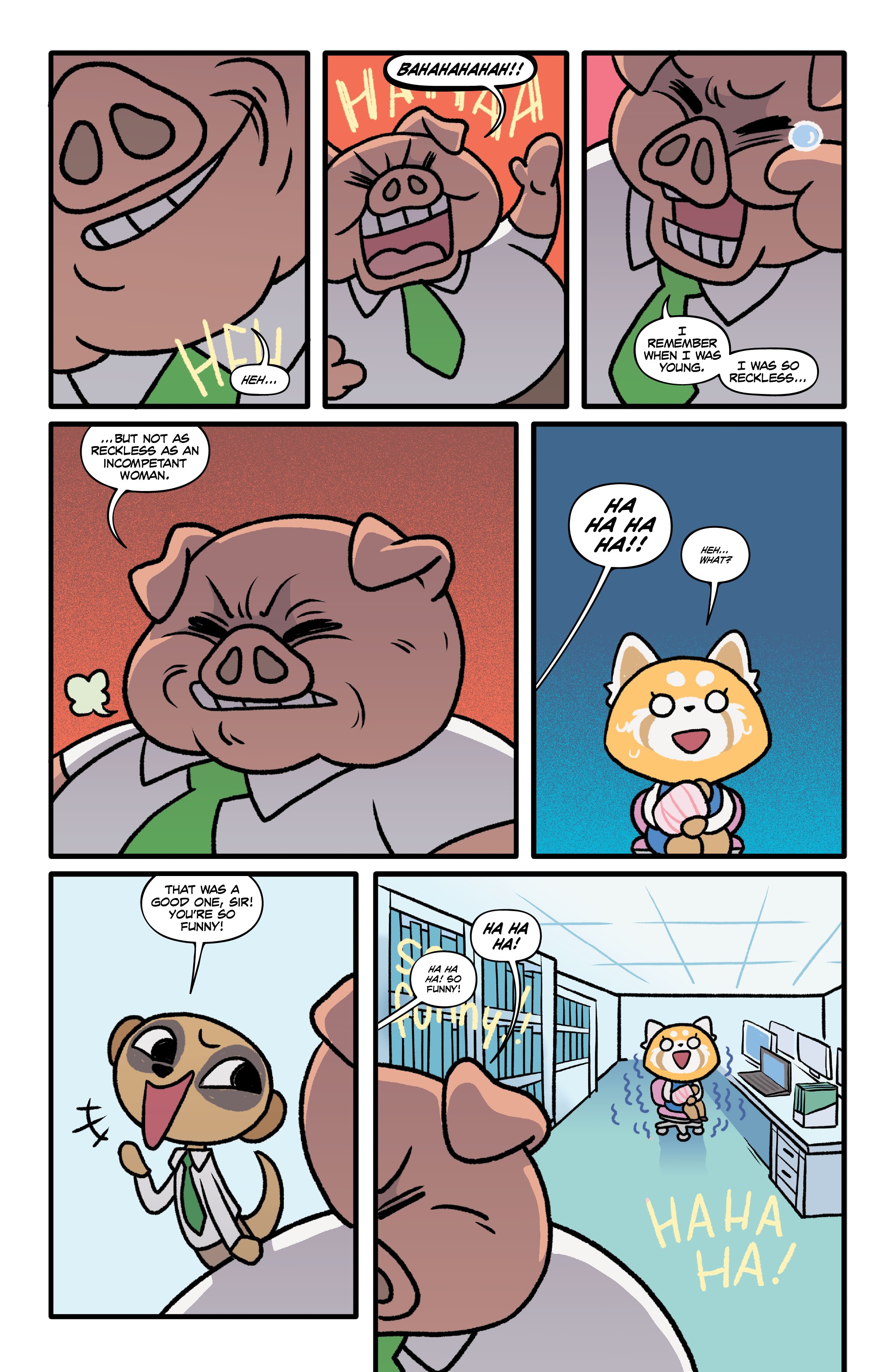 Aggretsuko (2020-) issue 4 - Page 10