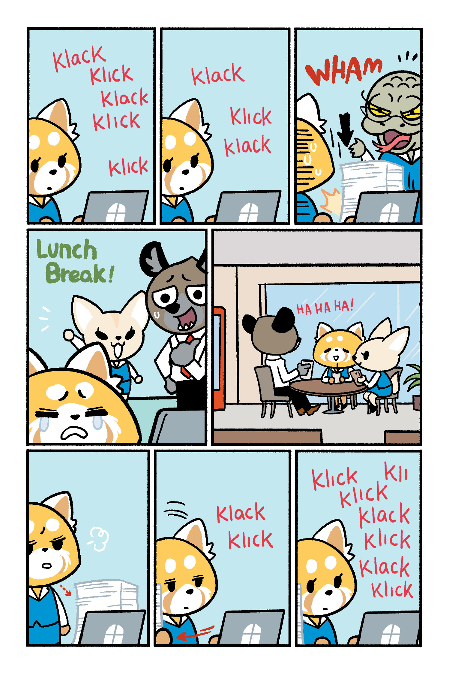 Aggretsuko: Down the Rabbit Hole (2021) issue 1 - Page 6