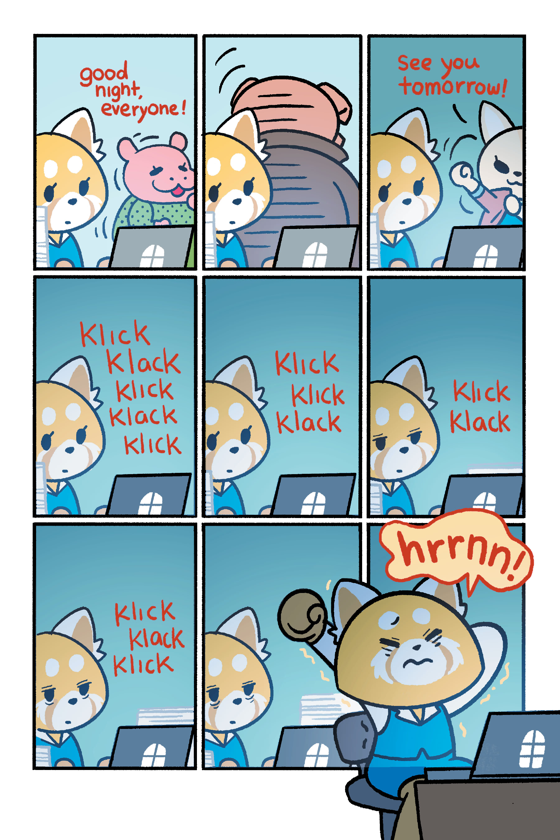 Aggretsuko: Down the Rabbit Hole (2021) issue 1 - Page 7