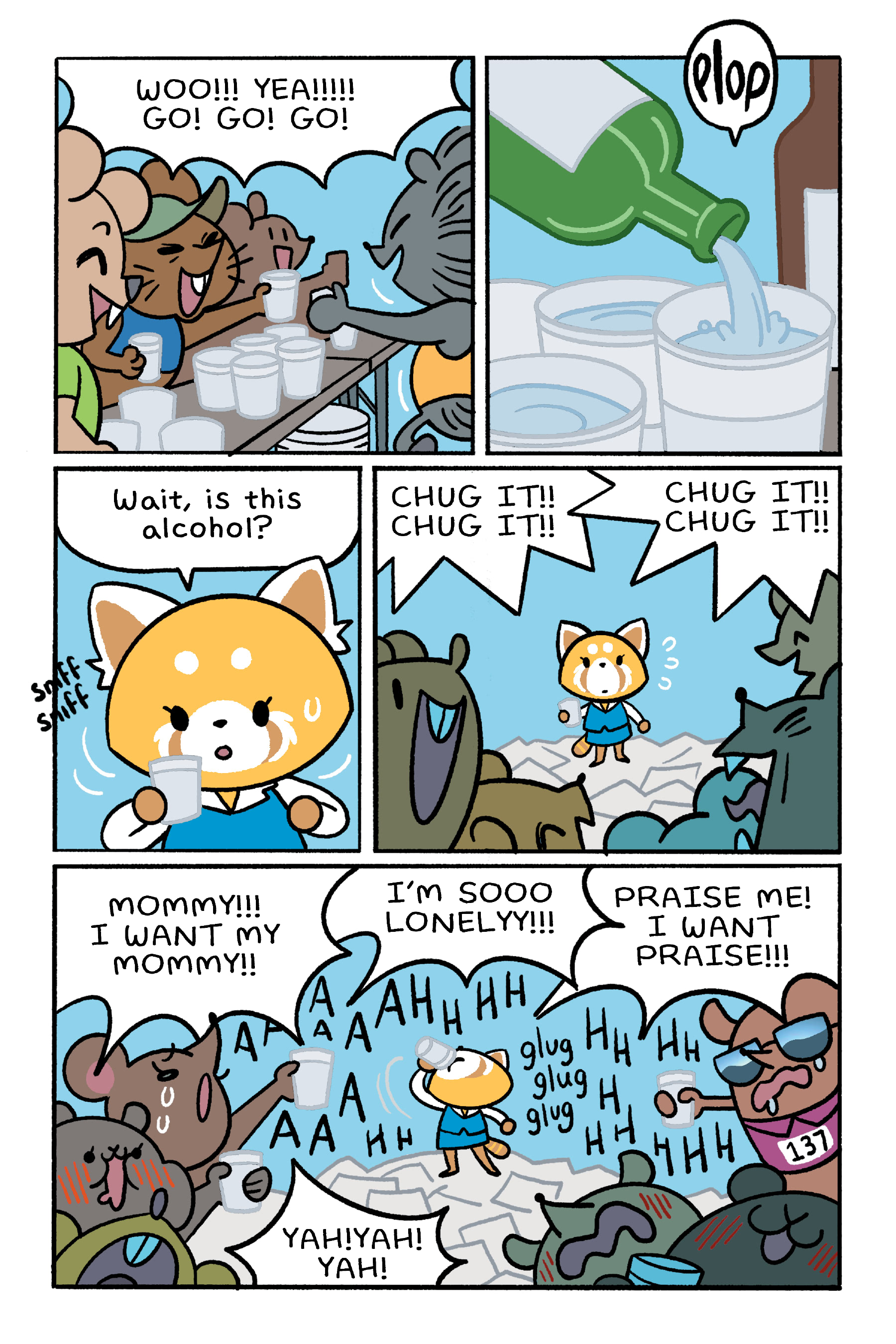 Aggretsuko: Down the Rabbit Hole (2021): Chapter 1 - Page 16