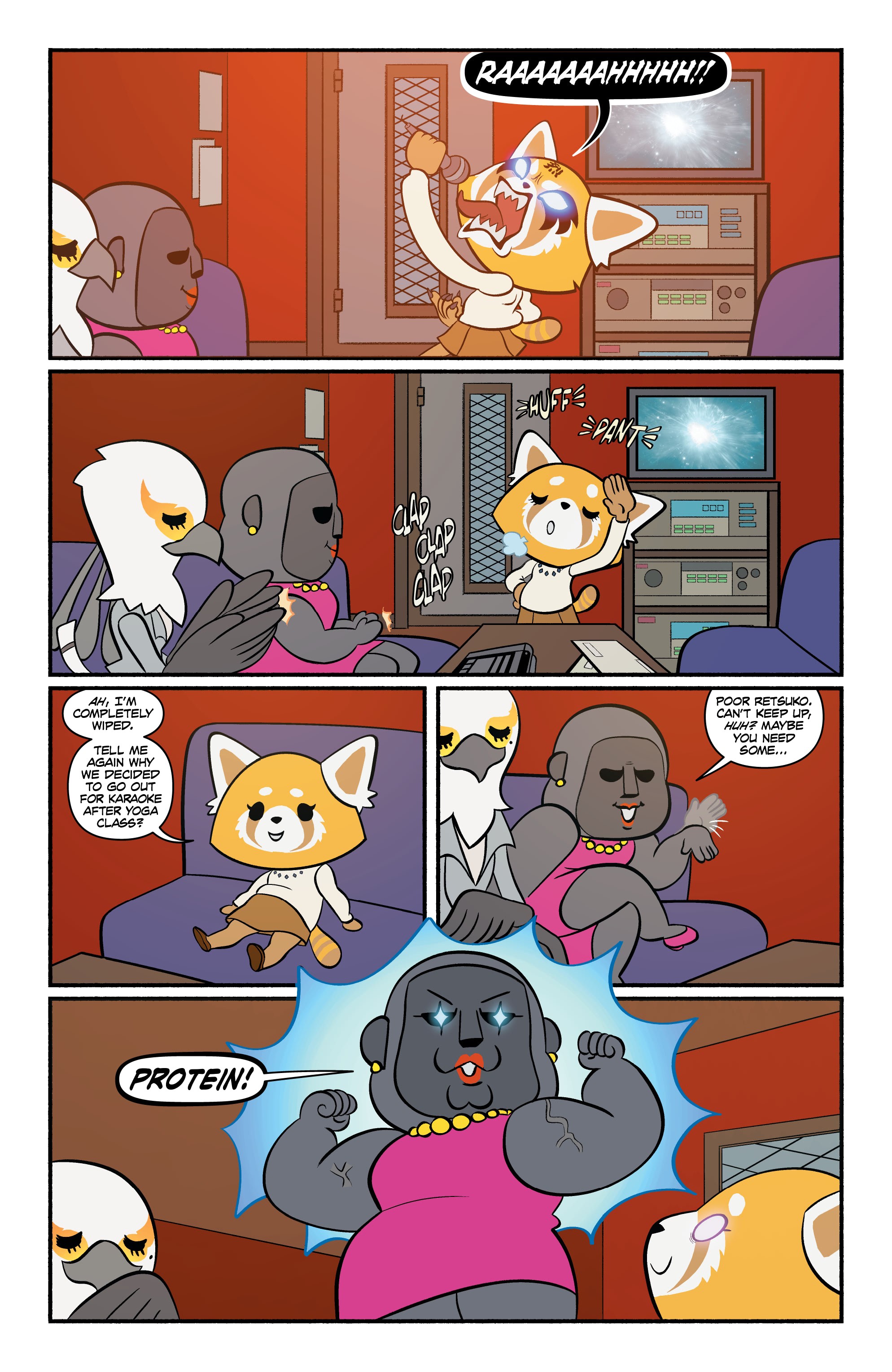 Aggretsuko Meet Her Friends (2020-): Chapter 1 - Page 4